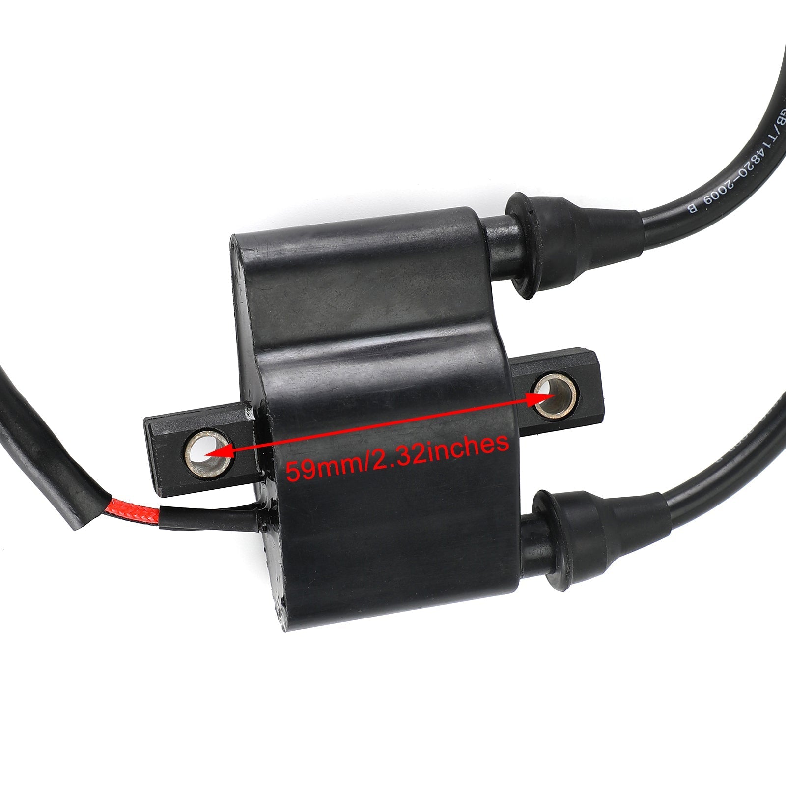 Gruppo bobina di accensione per barca fuoribordo Yamaha 9.9-15hp 6B4-85570-00 6B4-85530