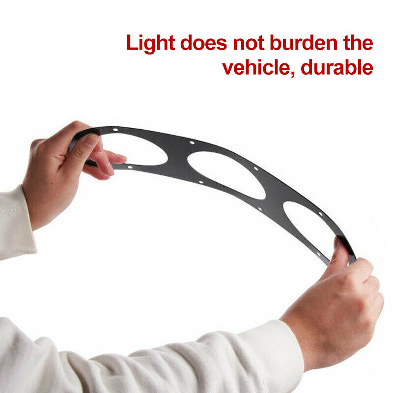 Dyfuzor Panel tylny Race Zderzak USA Air Aluminium Car Czarny Uniwersalny Diversion Generic