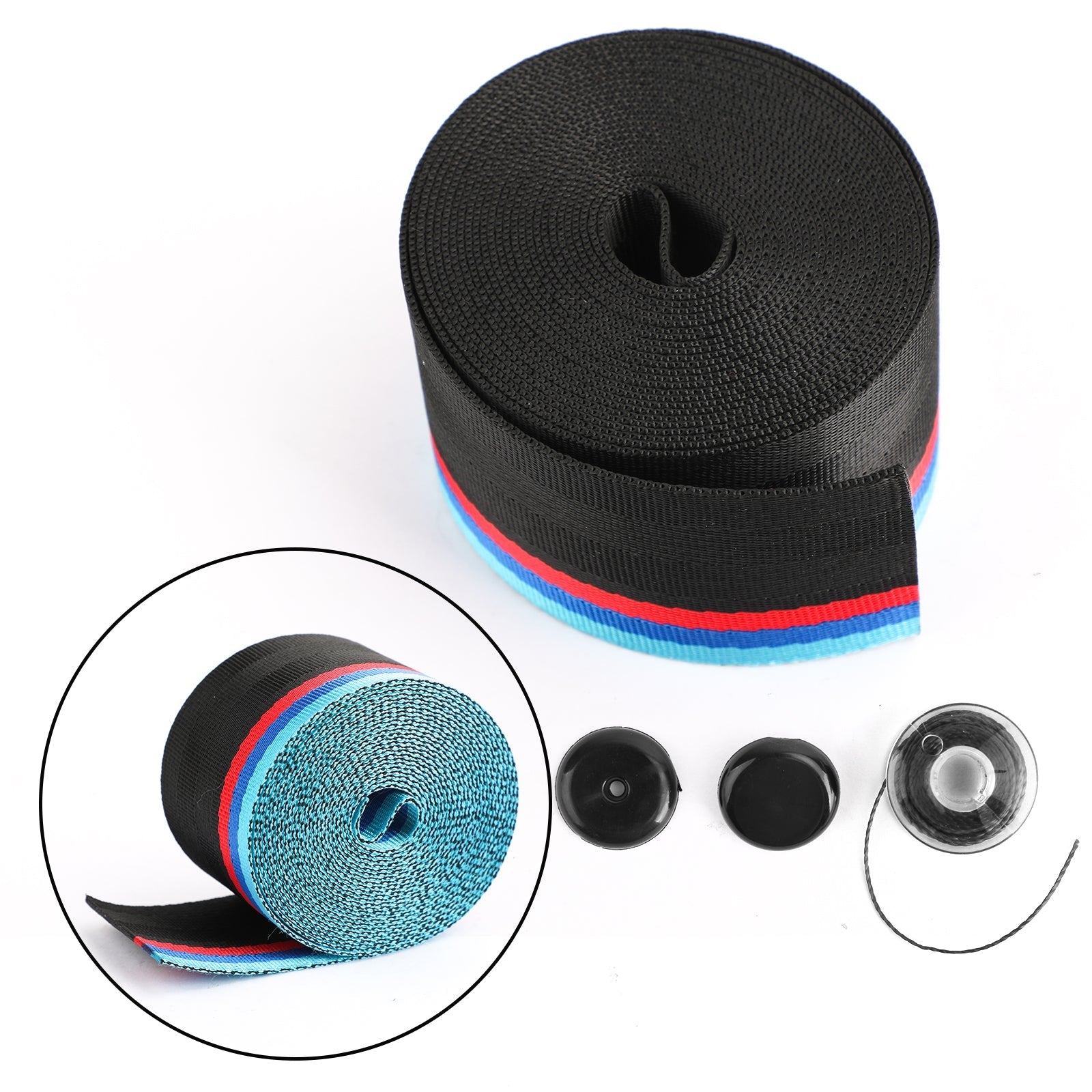 Autogordel Gordel Polyester Zitplaats Lap Intrekbare Nylon Veiligheidsband 3,5M Generiek