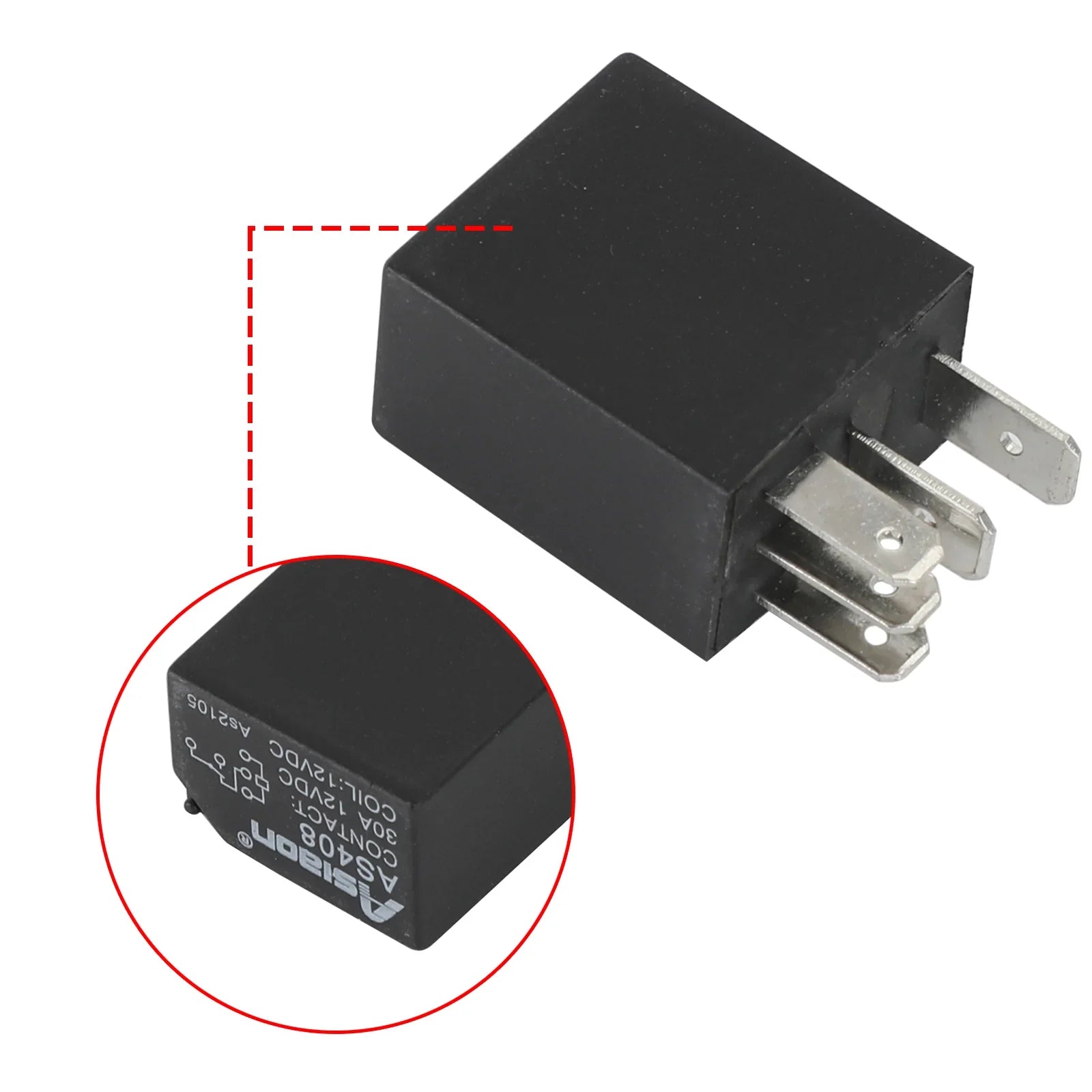 Relé auxiliar 9010-150350 para CFMoto hidráulico CF 500 800 X5 X6 X8 SWB LWB genérico