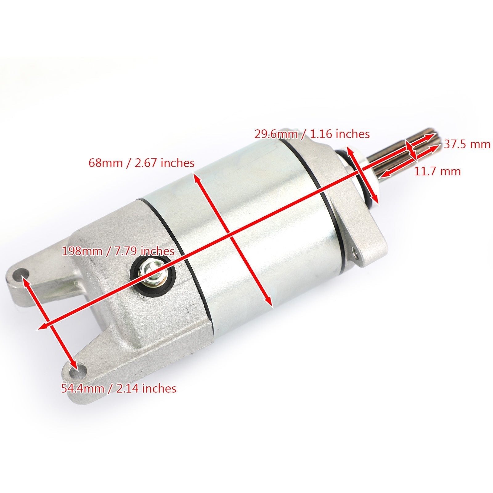 Motor de arranque apto para Honda XR 650 L 93-20 NX 500 600 88-99 SLR 650 97-98 FX 650 99-00 Genérico