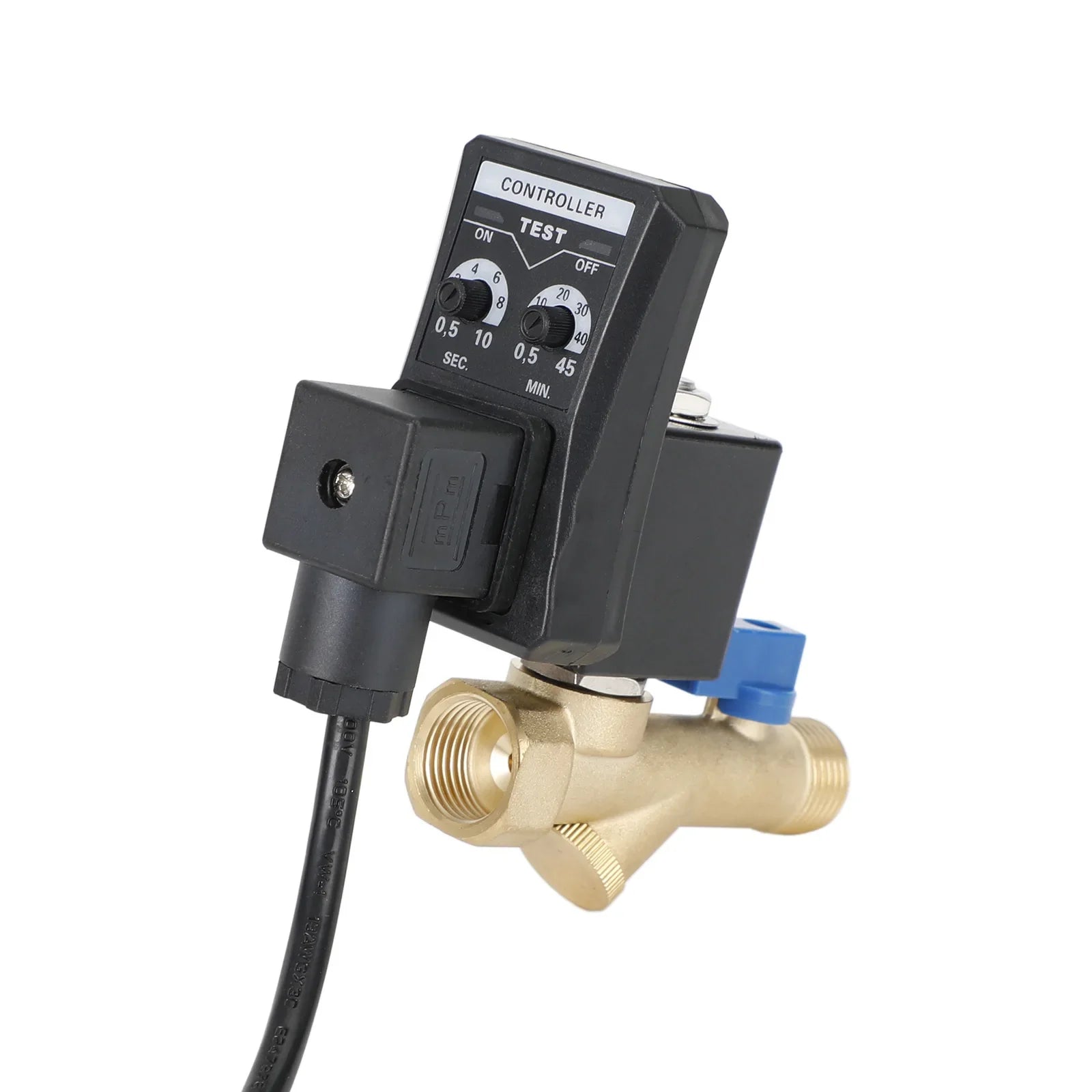 Compressore d'aria temporizzato elettronico automatico AC110V Valvola di scarico automatico da 1/2".