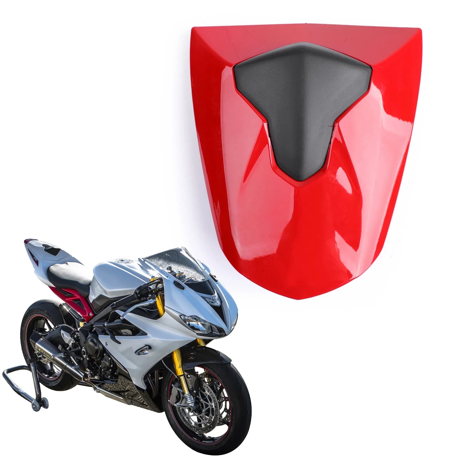 Daytona 675 y 675R 2013-2018 Sede del pasajero trasero en ABS