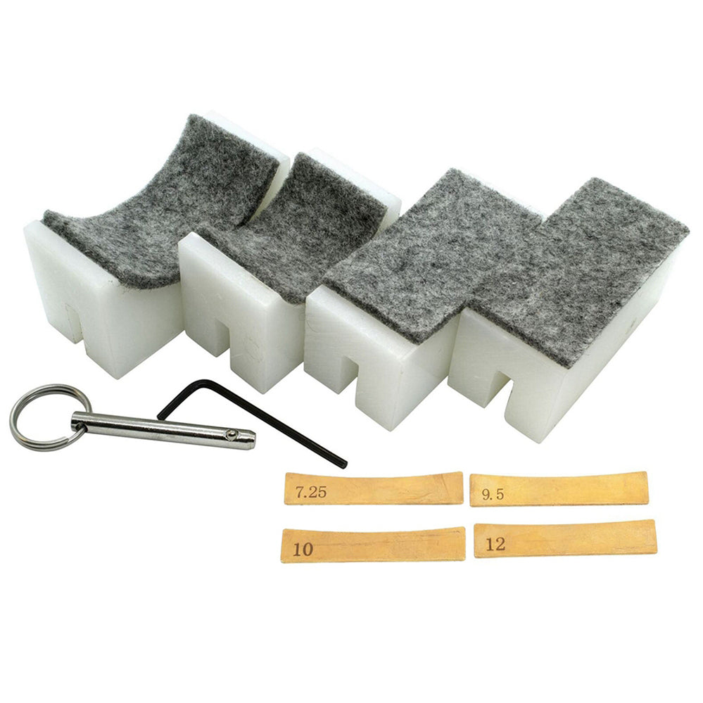 Pince de presse de frette de poche pour guitare avec 4 presses de cou rembourrées outil de réparation de guitare