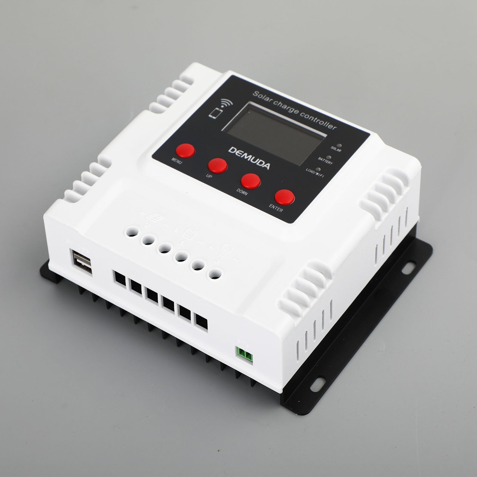 10A-60A 12V 24 V 48V Ładowa słoneczna z monitorem Wi-Fi PWM Regulator LCD