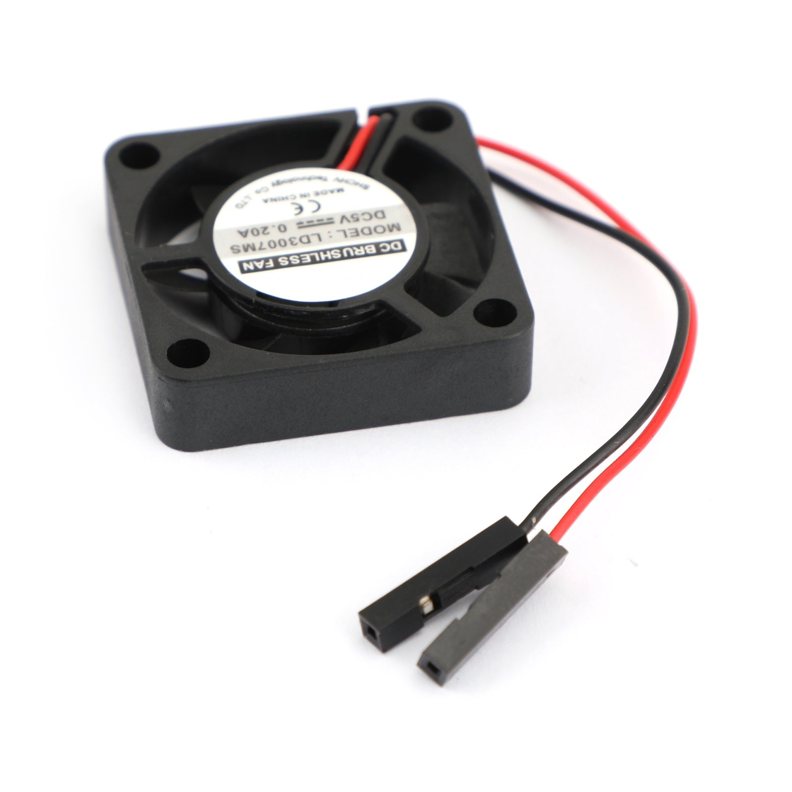 4x 2 broches 30MMx30MM 3007 5V ventilateur de refroidissement rayonnant pour Raspberry Pi 2/3 modèle B 4B