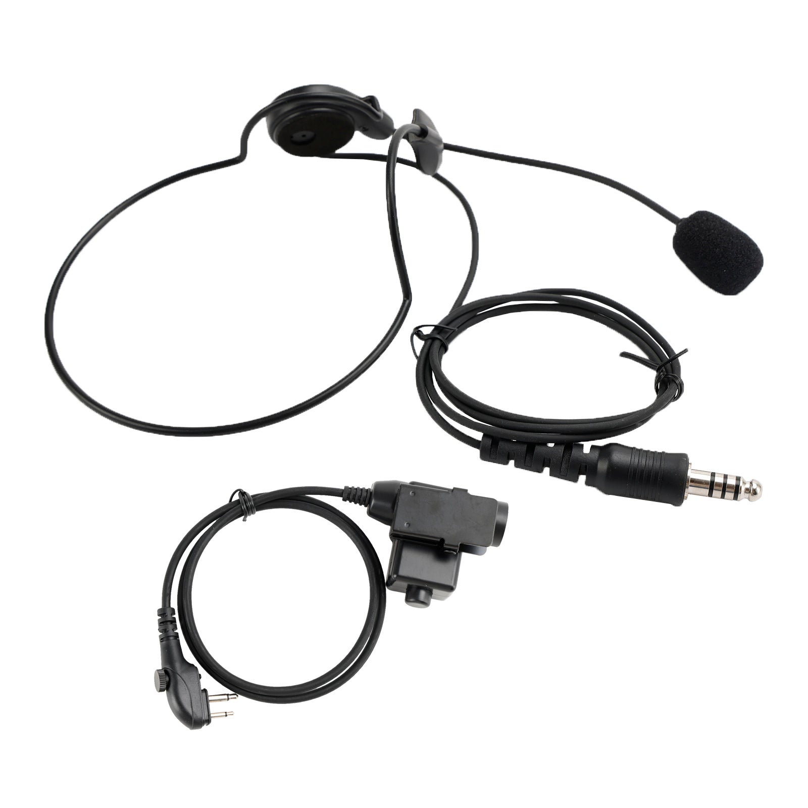 7.1-C7 Achterstekker Tactische Headset 6 Pin U94 PTT voor HYT TD500 TD510 TD520