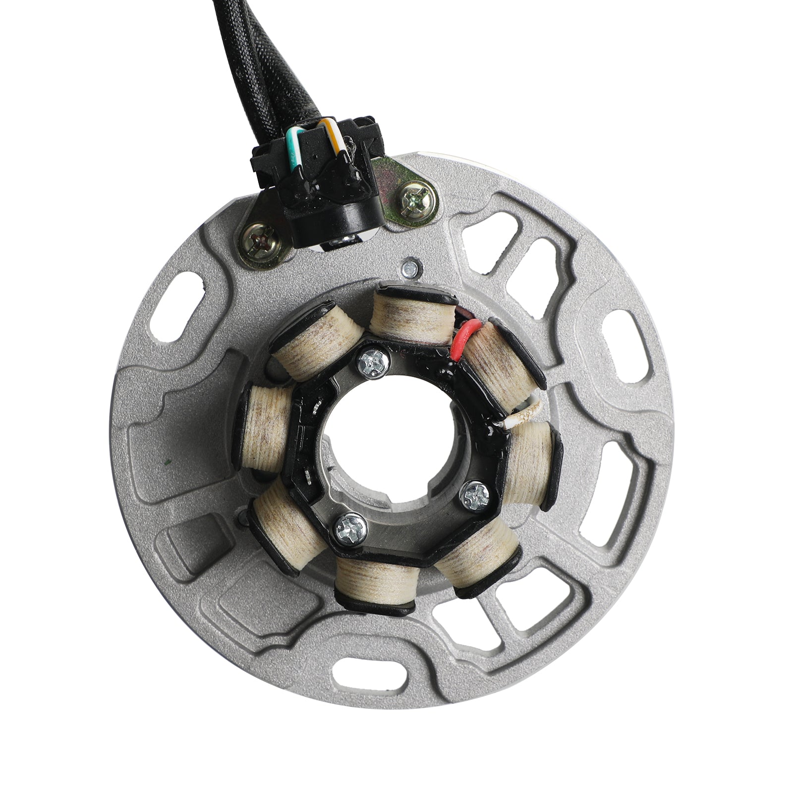 2001-2002 Kawasaki KX125 KX 125 L Zespół podstawy generatora stojana 21003-1365