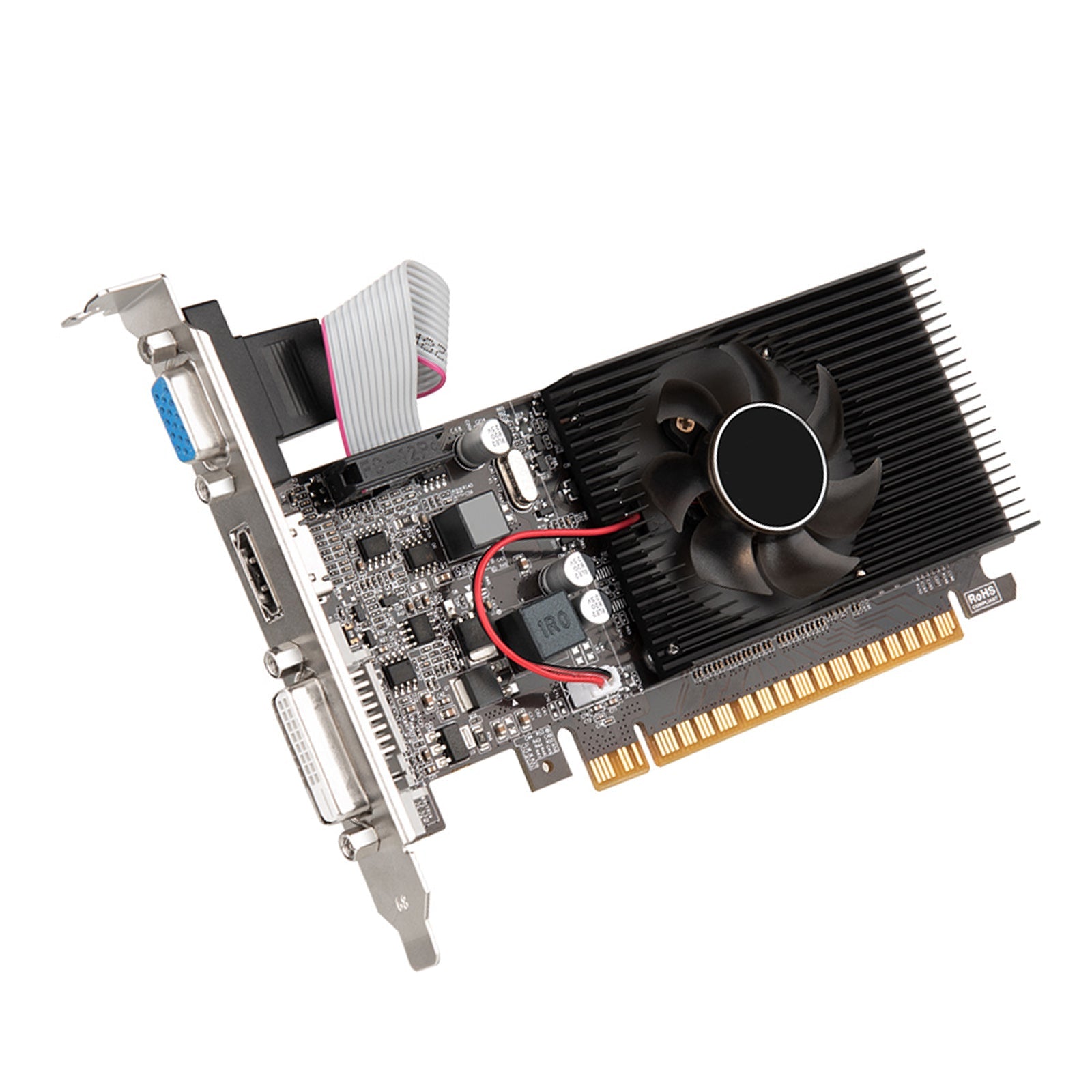 GT610 1GB Kleine Chassis Onafhankelijke Grafische Kaart DDR3 Geheugen VGA Computer Grafische Kaart