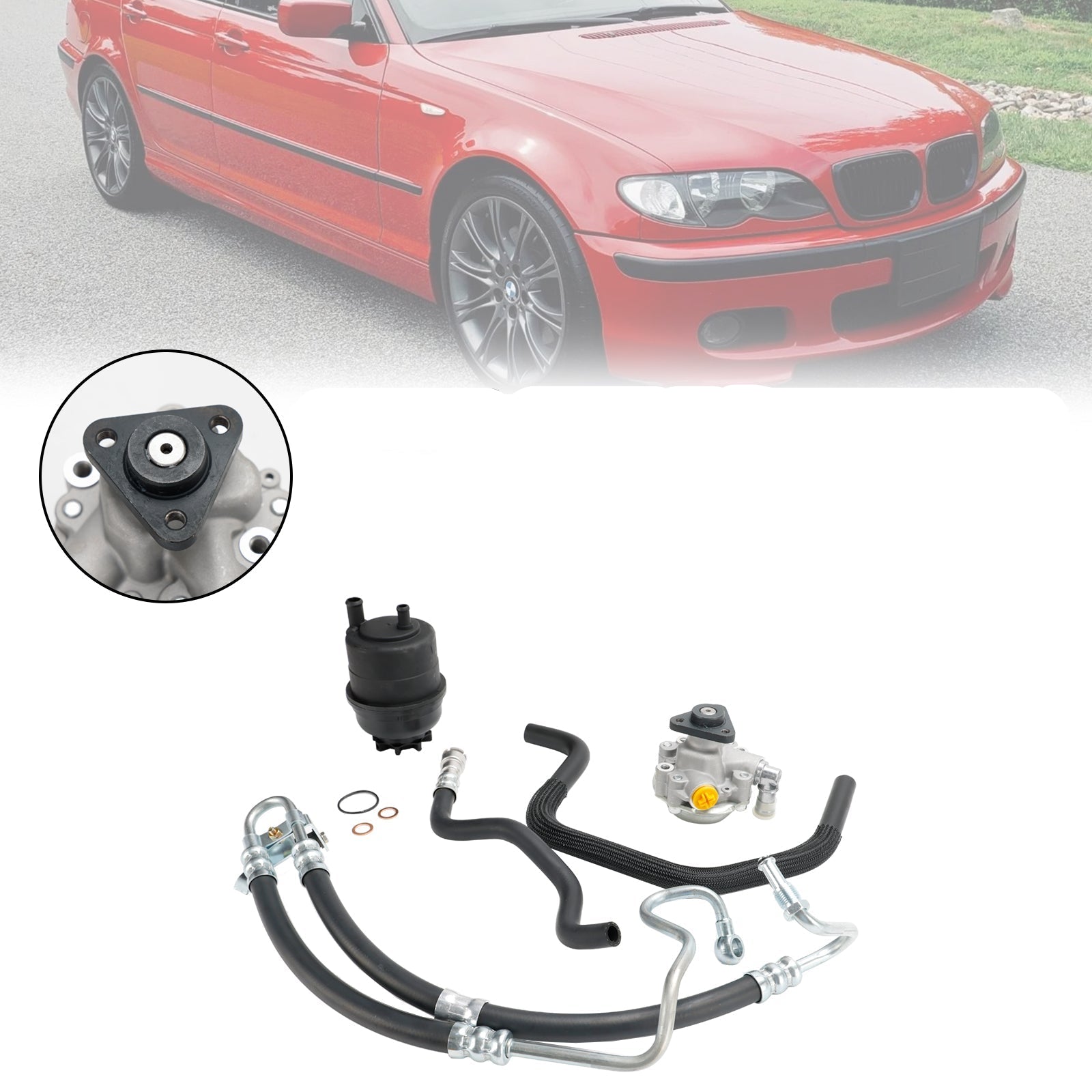 Stuurbekrachtingsonderdeel: Pomp 32416760036/32416750423 voor BMW E46 325 330 (2000-2005) - Snelle levering