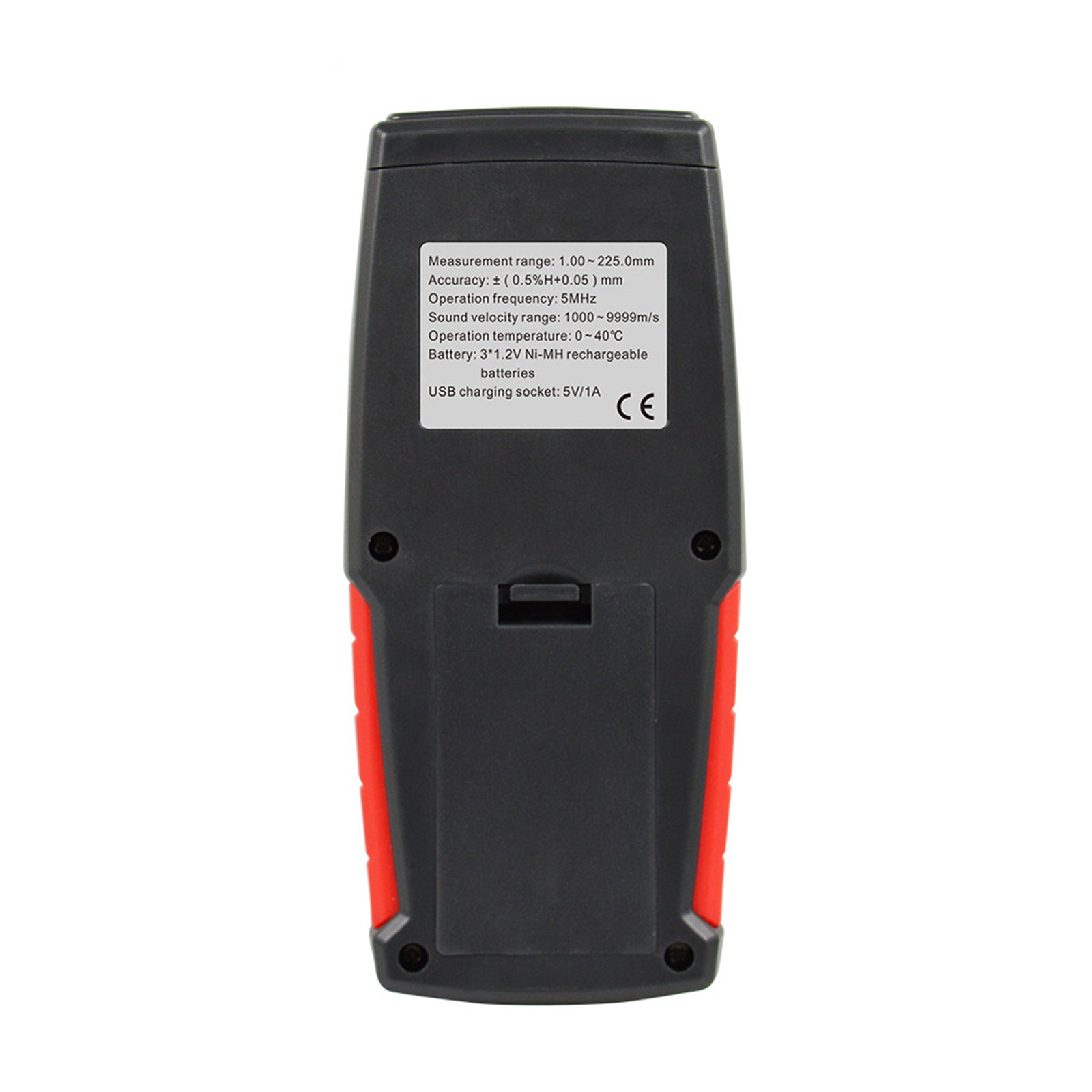 WT100A LCD TESOR Type Inteligent Sensor Gauge 'Ultrazvočna debelina hitrosti zvoka