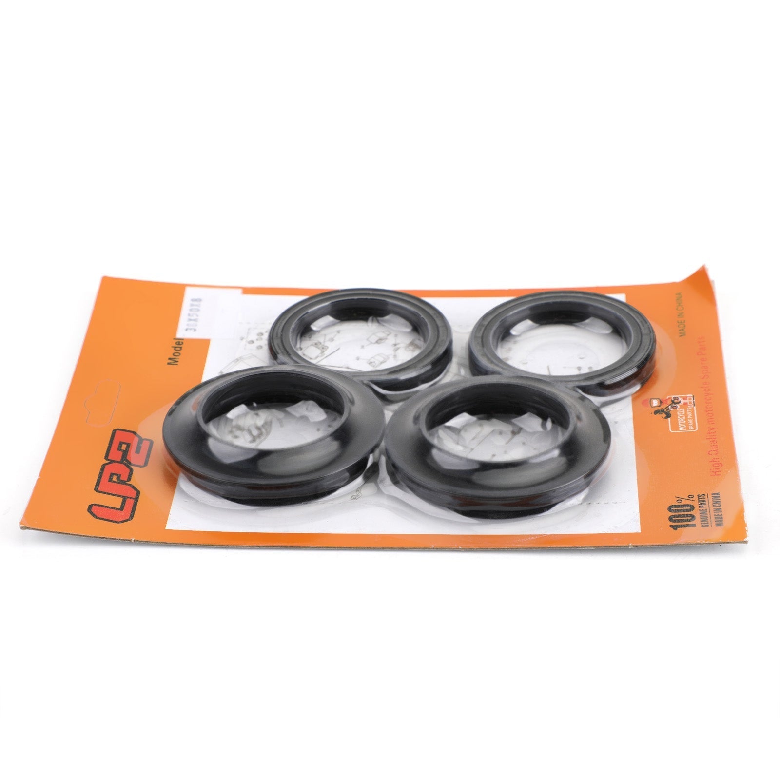 Kit parapolvere guarnizioni forcella per Kawasaki ZX500 ZX600 ZX750 ZX900 ZN1100 KZ1000 78-2001 Generico