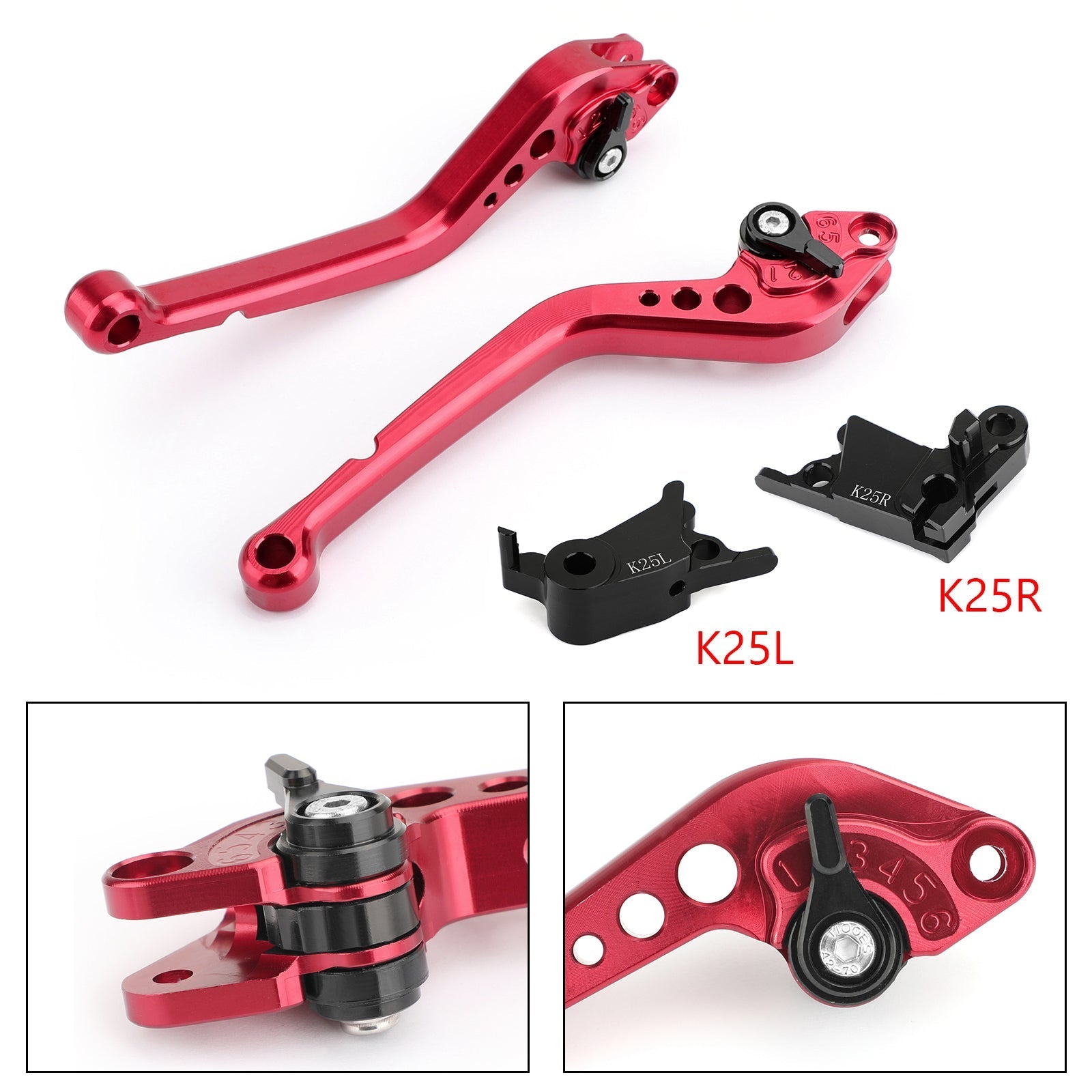 Dolga sklopka zavorna ročica za KTM 790 Duke pred letom 2019 Silver Generic