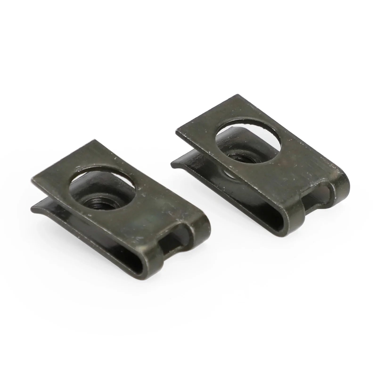 20x Petit M5 5mm Moto Carénage Spring Clips Speed Spire Nuts Clip U Nut Generic