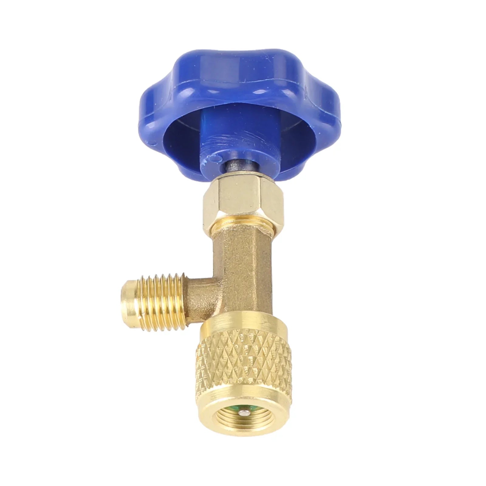 Voor R22 R134A R410A Koelmiddel GAZ AC kan tapklep prater 1/4sae blauw