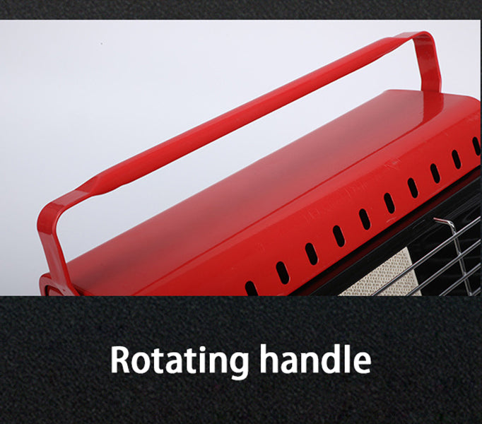 Chauffage d'urgence au butane pour camping en plein air, source de chaleur double cohérente, outils de survie, peut être utilisé pour caravane ou tente