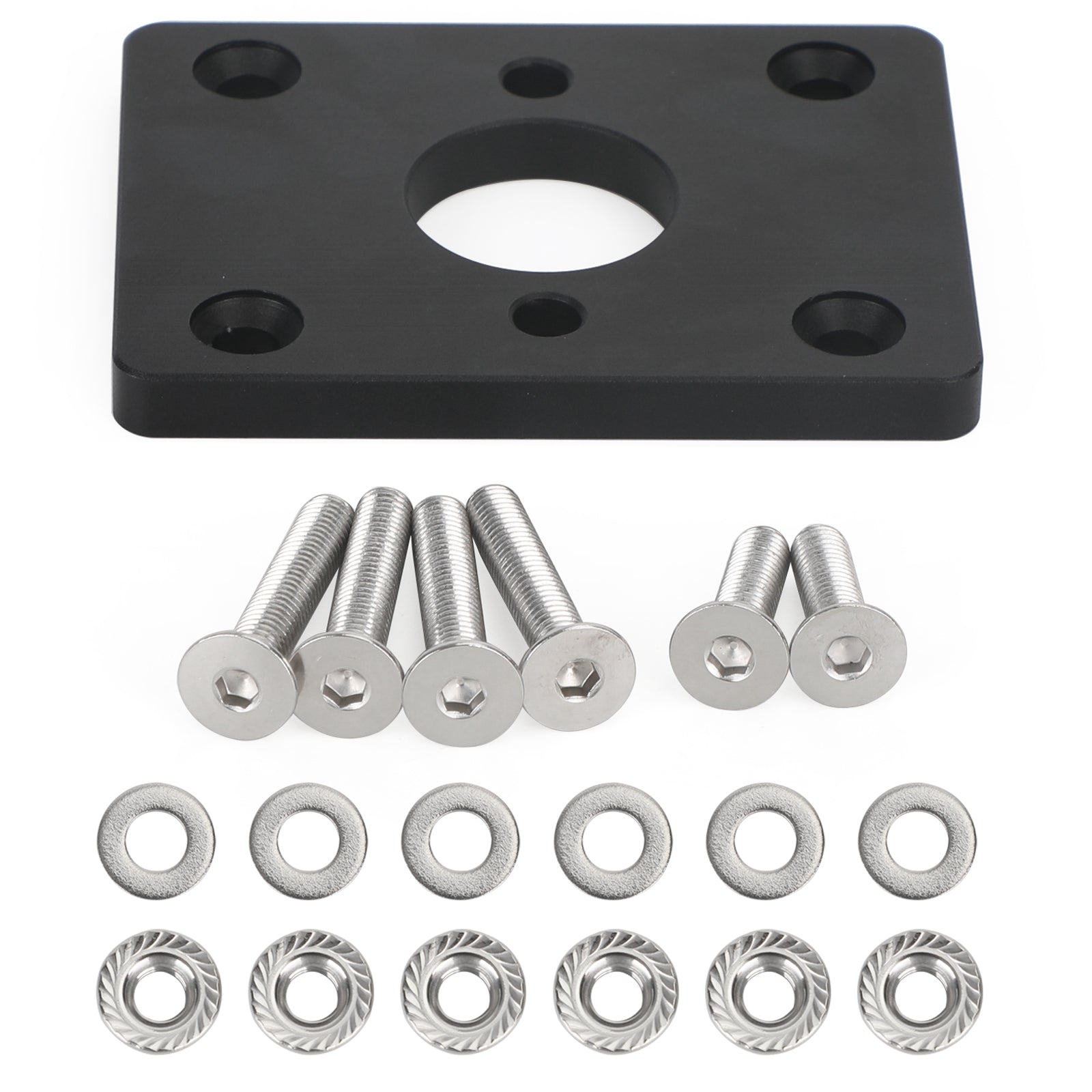 Plaque d'adaptation de suppression d'éliminateur de servofrein noir pour Honda Civic Integra générique