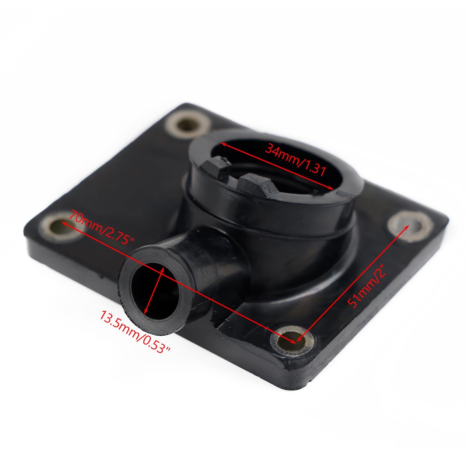 Yamaha RZ 125 RD125 LC DT 125 LC 10V-13565-01 Izolator kolektora dolotowego gaźnika dla