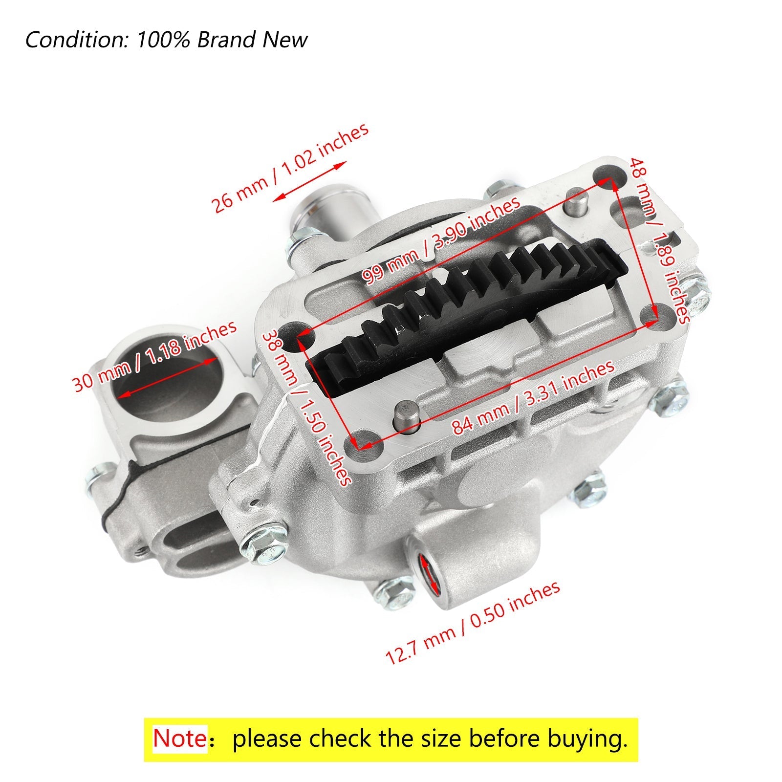 Vesipumppukokoonpano 3085267 Polaris oem 96-03 XCR 600 SP 700 800 Ultra 780 Generic