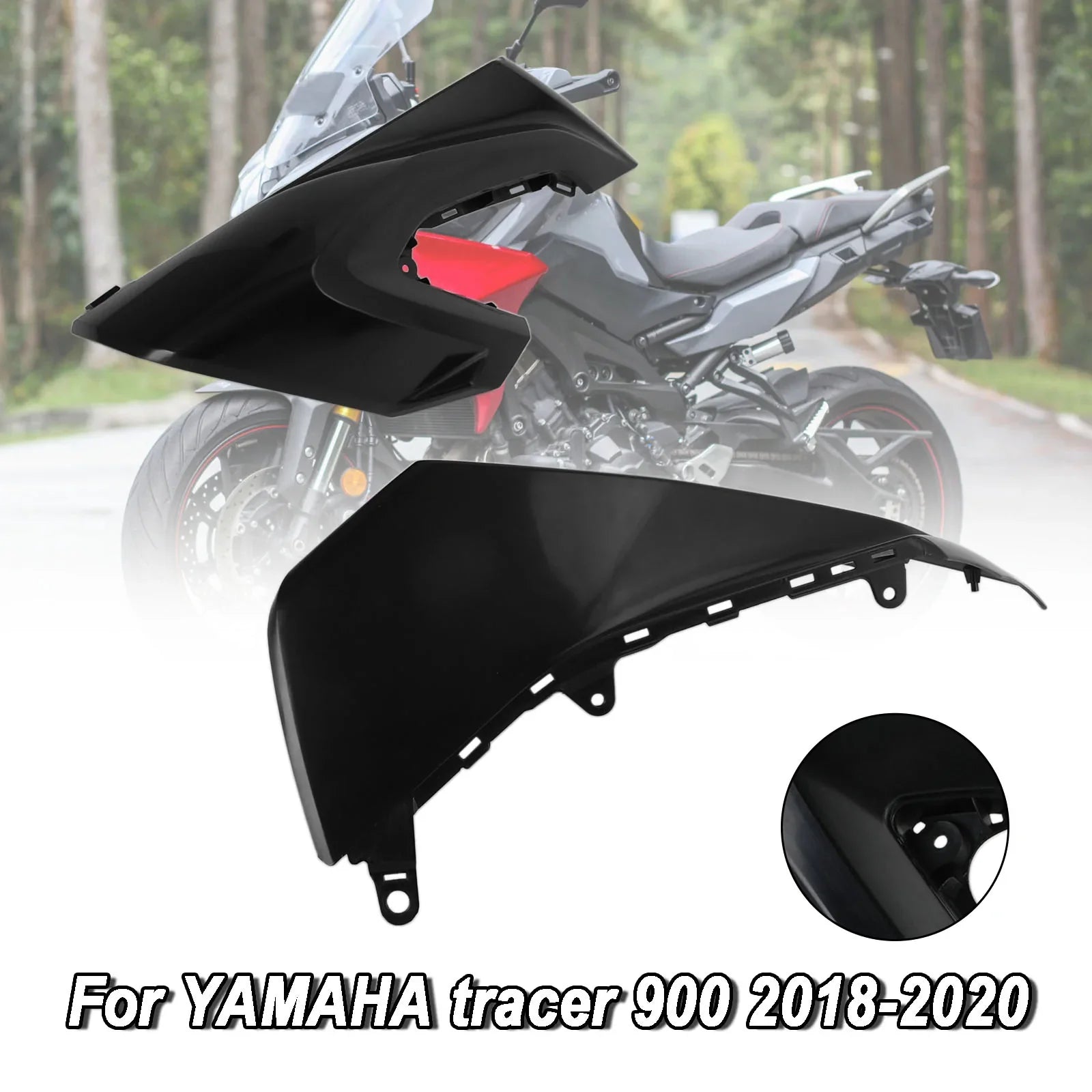 Yamaha Tracer 900/GT 2018-2020 Maalaamattomat korit.