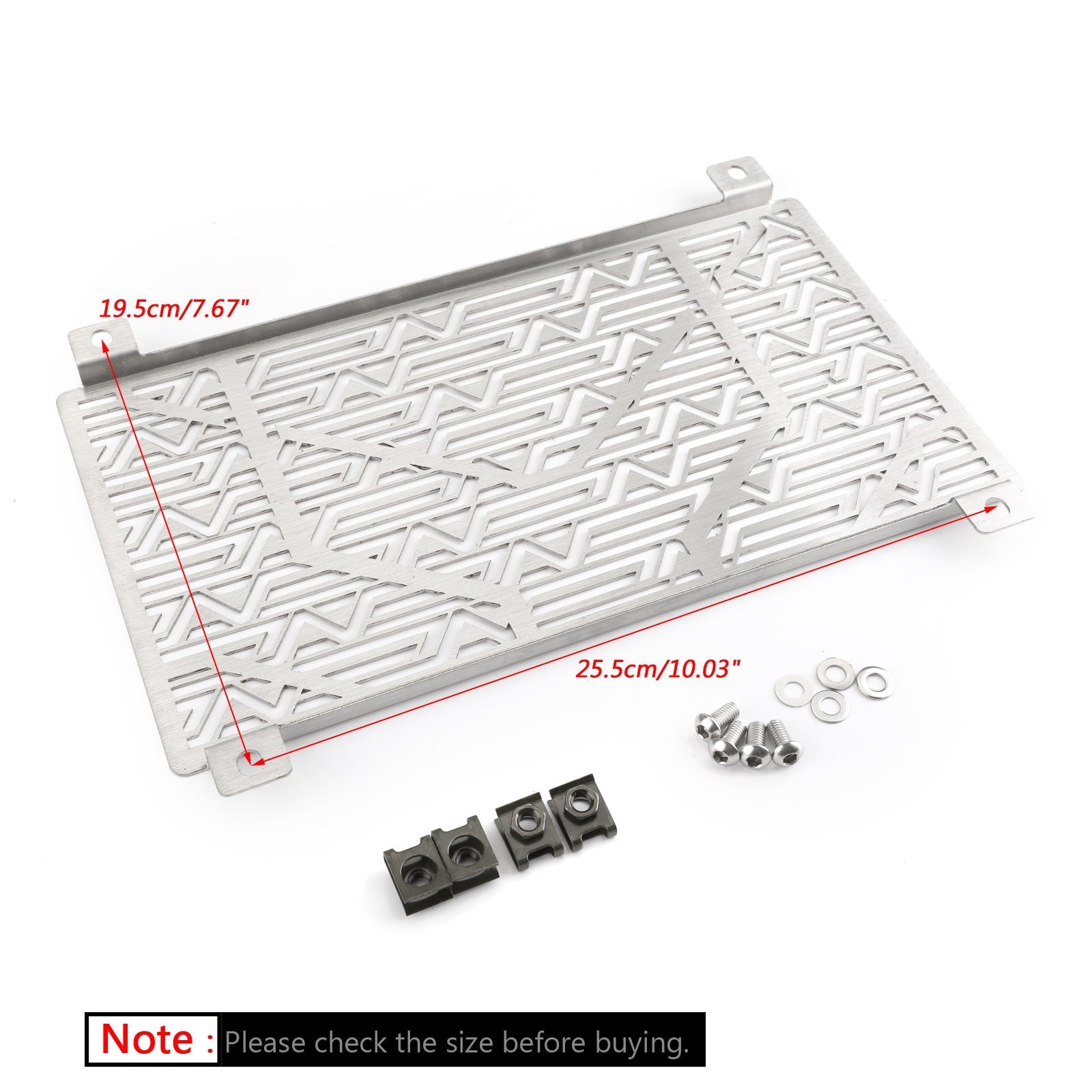 Ochrona ochrony ochrony chłodnicy chłodnicy dla Kawasaki Ninja 400 2018 Generic