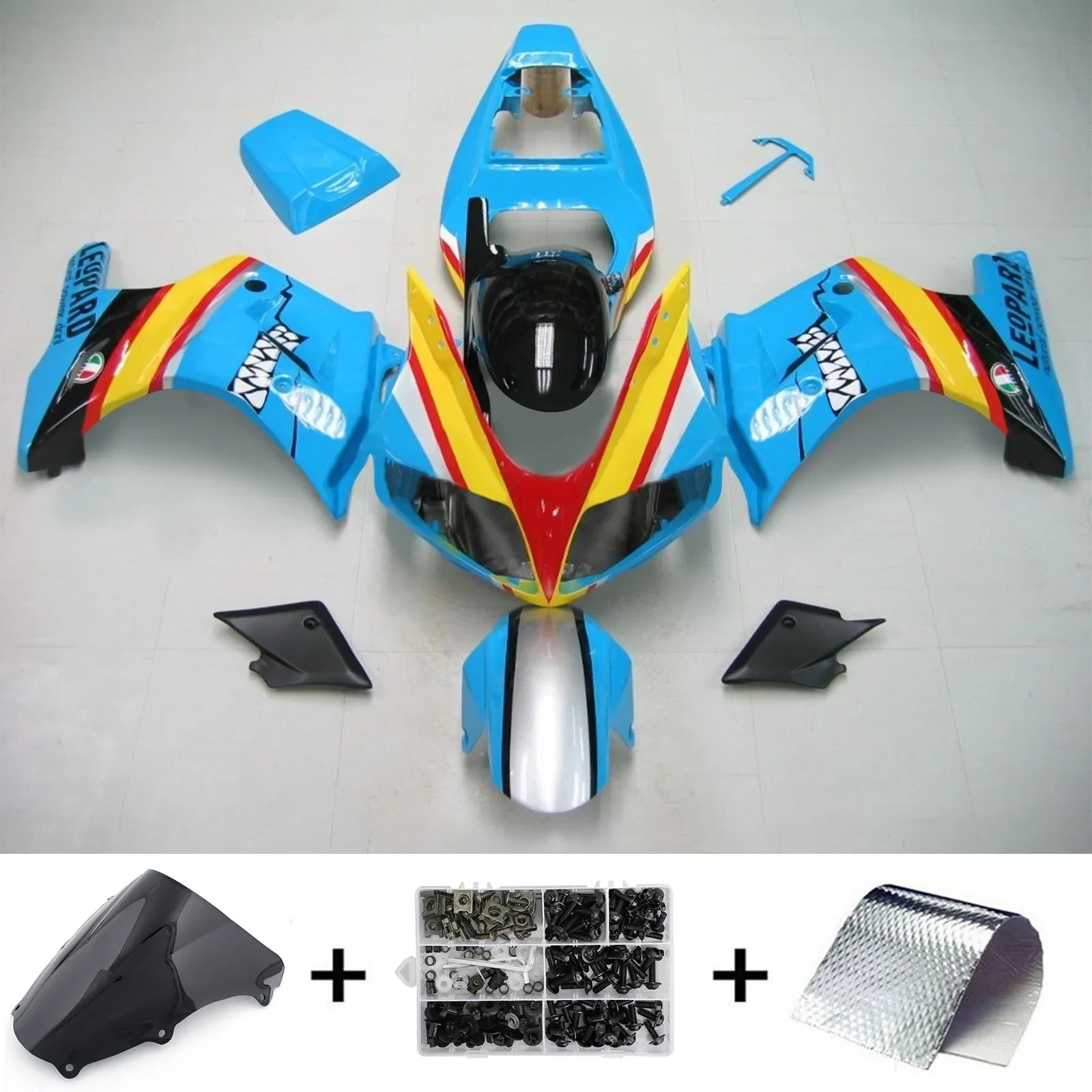 Amotopart Suzuki SV650 SV1000 2003-2011 Kit Carenado Carrocería Plástico ABS