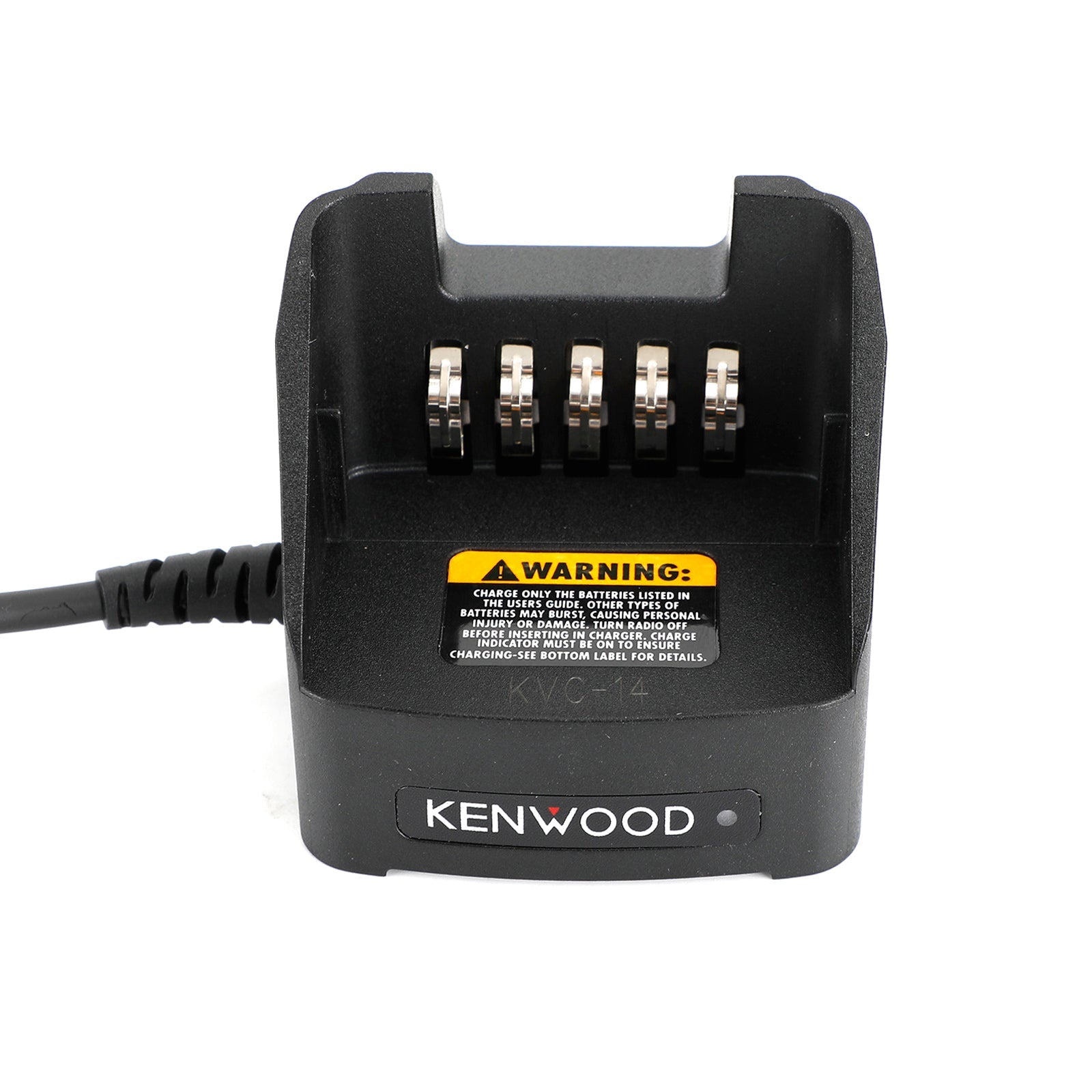 Chargeur de batterie de voiture 12-24V KVC-14 pour radios TK2100 K2140 K2148 K2160 K3178