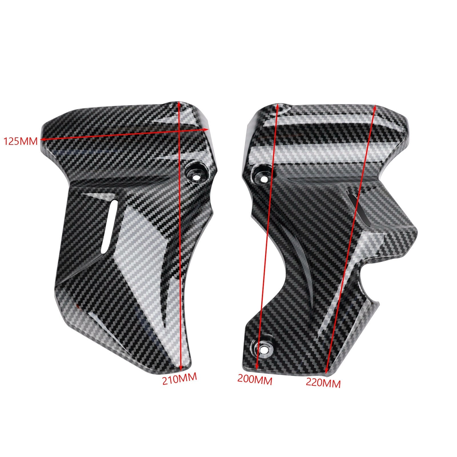 Kawasaki Z900RS 2018-2023 Panneau de revêtement d'habillage latéral du réservoir d'essence Capot de carénage