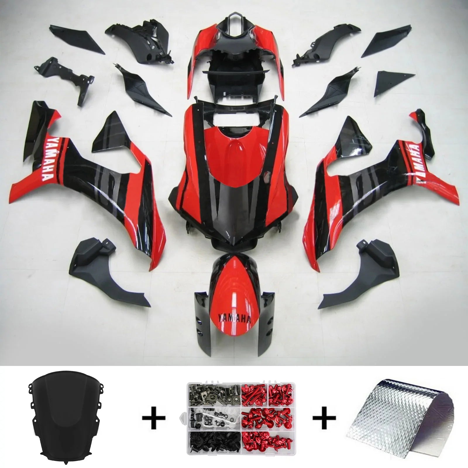 Amotopart Yamaha YZF R1 2020-2023 Kit Carénage Carrosserie Plastique ABS