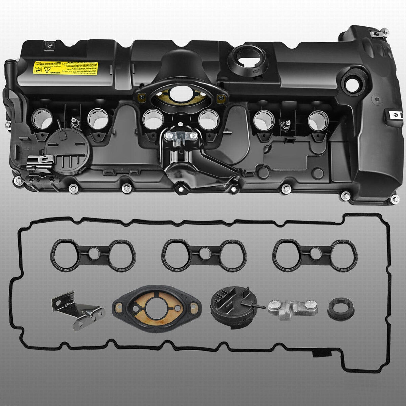 BMW Z4 2006-2010 L6 2.5L Tapa de válvula con pernos de junta 11127552281