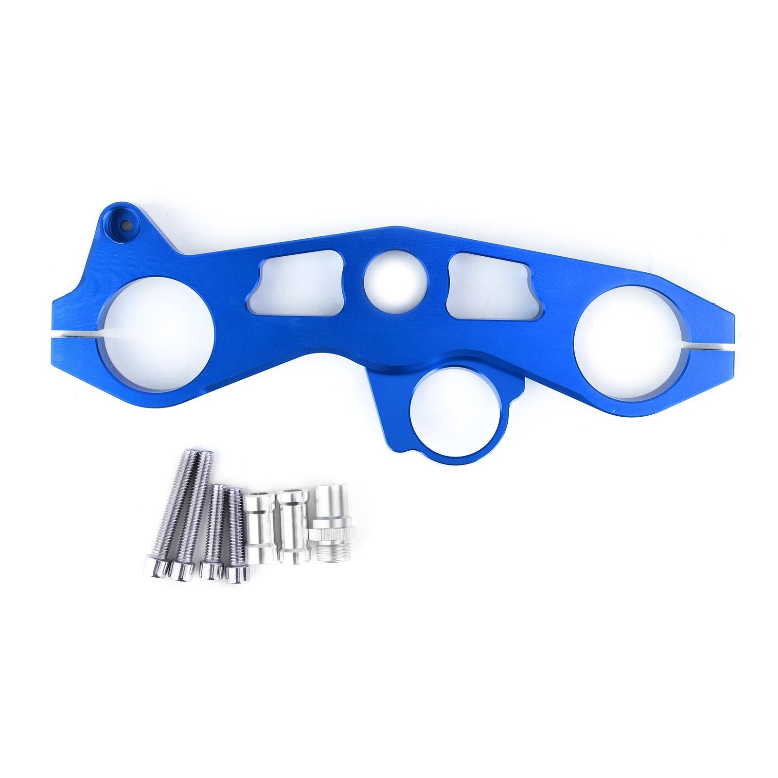 Abbassando la maglietta superiore per la forcella per Kawasaki Ninja ZX6R 09-12 Generico