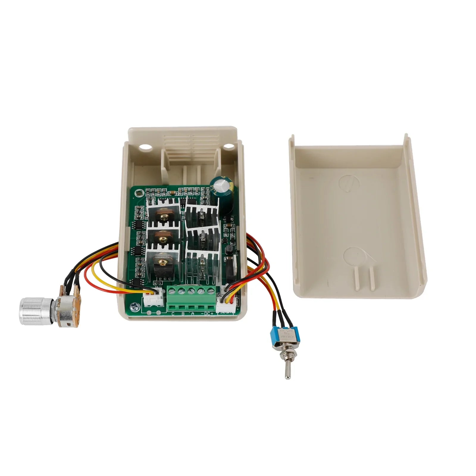 Kolmivaiheinen DC-harjaton moottorin nopeudensäädin CW CCW-kytkin 5V 12V 24V 36V 15A