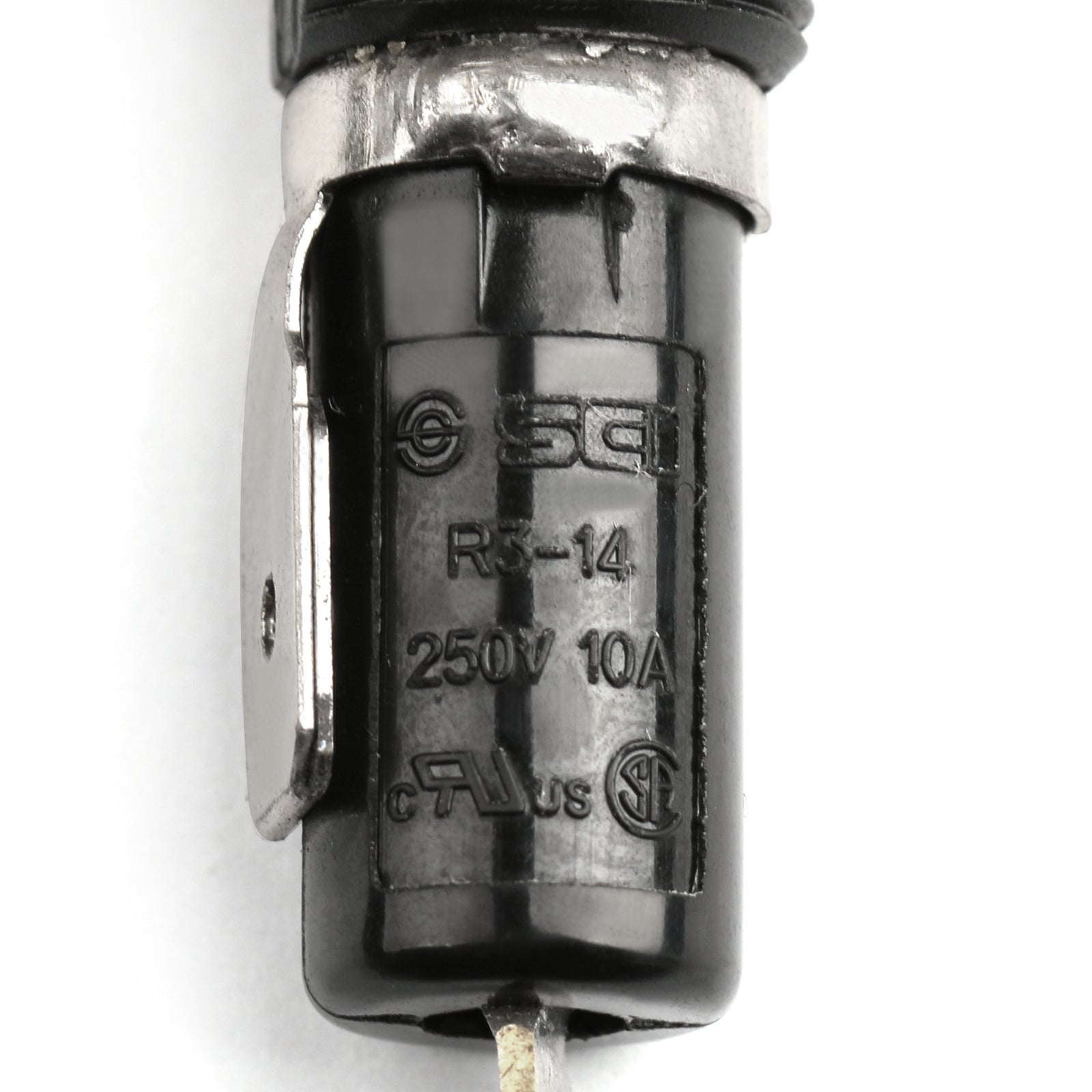 SCI R3-14C Support de fusible de châssis à montage sur panneau pour fusibles en verre 6x30mm 10A 250V