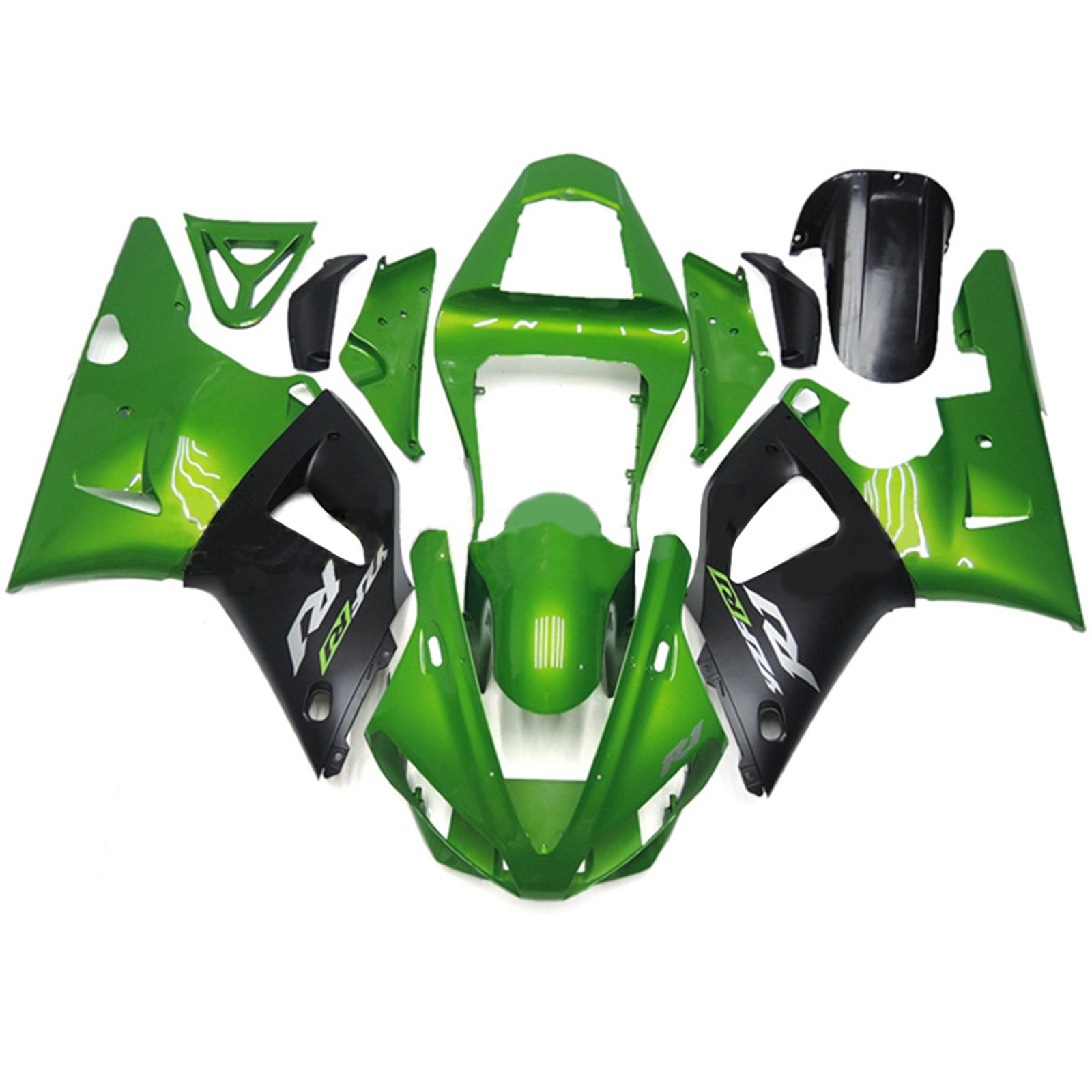 Amotopart Yamaha YZF 1000 R1 1998-1999 ABS muovinen korin suojasarja