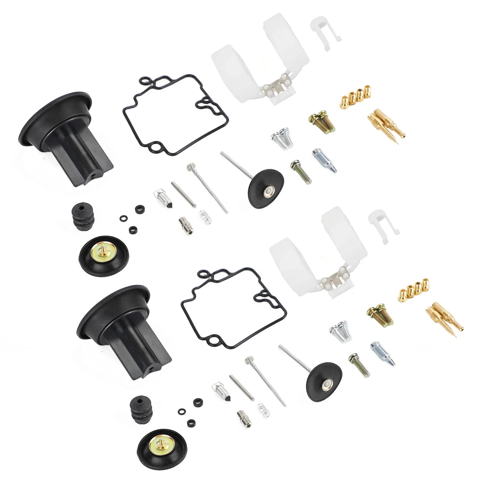 Kit de reconstrucción de carburador, bomba de aceleración apta para patinete de carreras genérico KT CVK24, 2 uds.