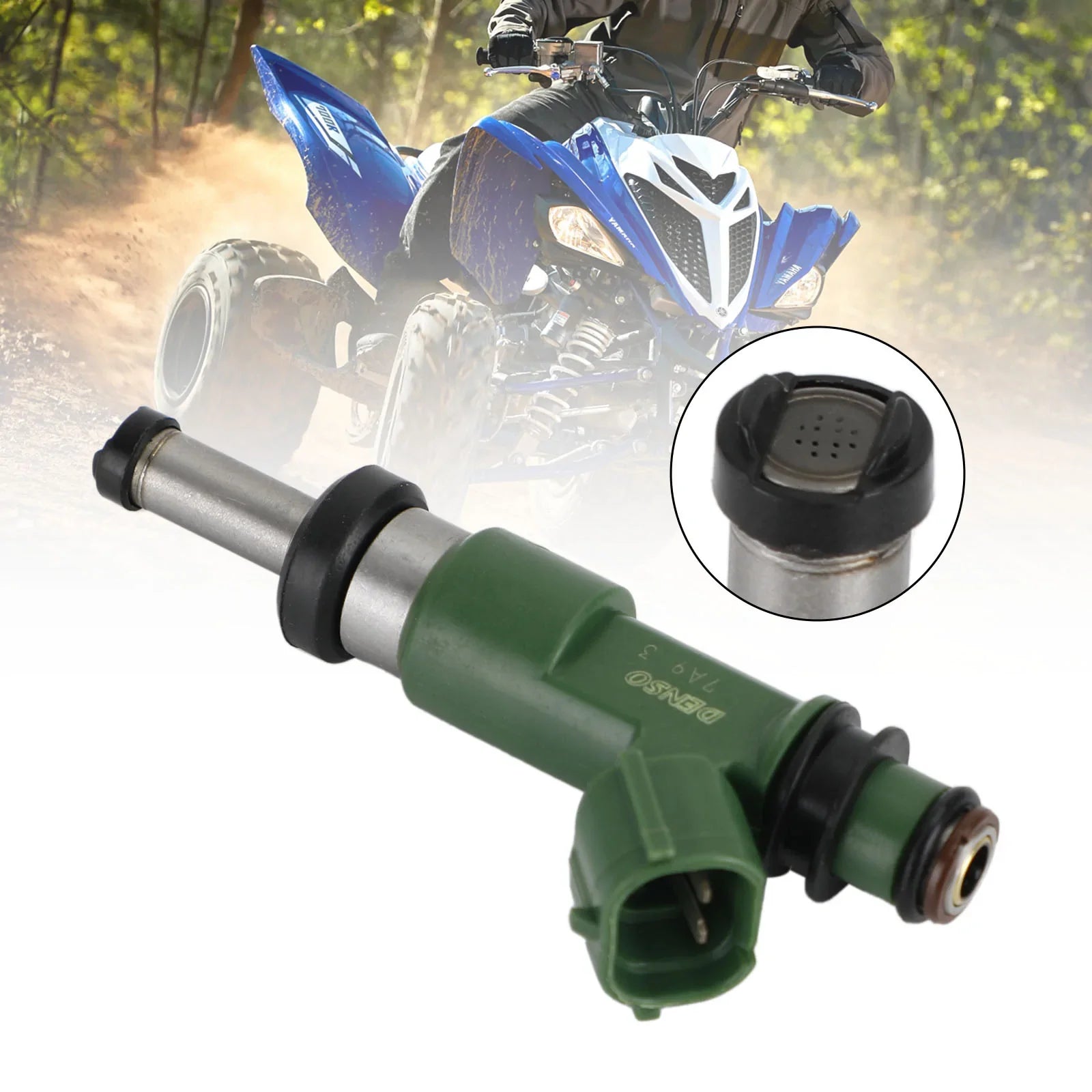 Inyectores de combustible para Yamaha Raptor 700 700R 2006-2016 5VK-13761-00-00 Genérico