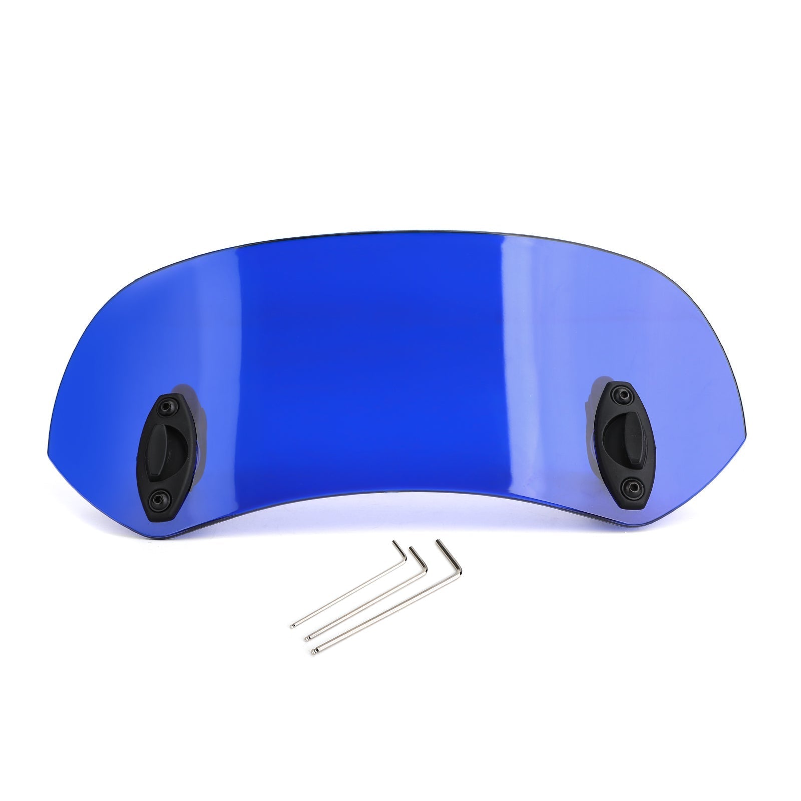 Clip regolabile in moto sul deflettore del vento di espansione del parabrezza