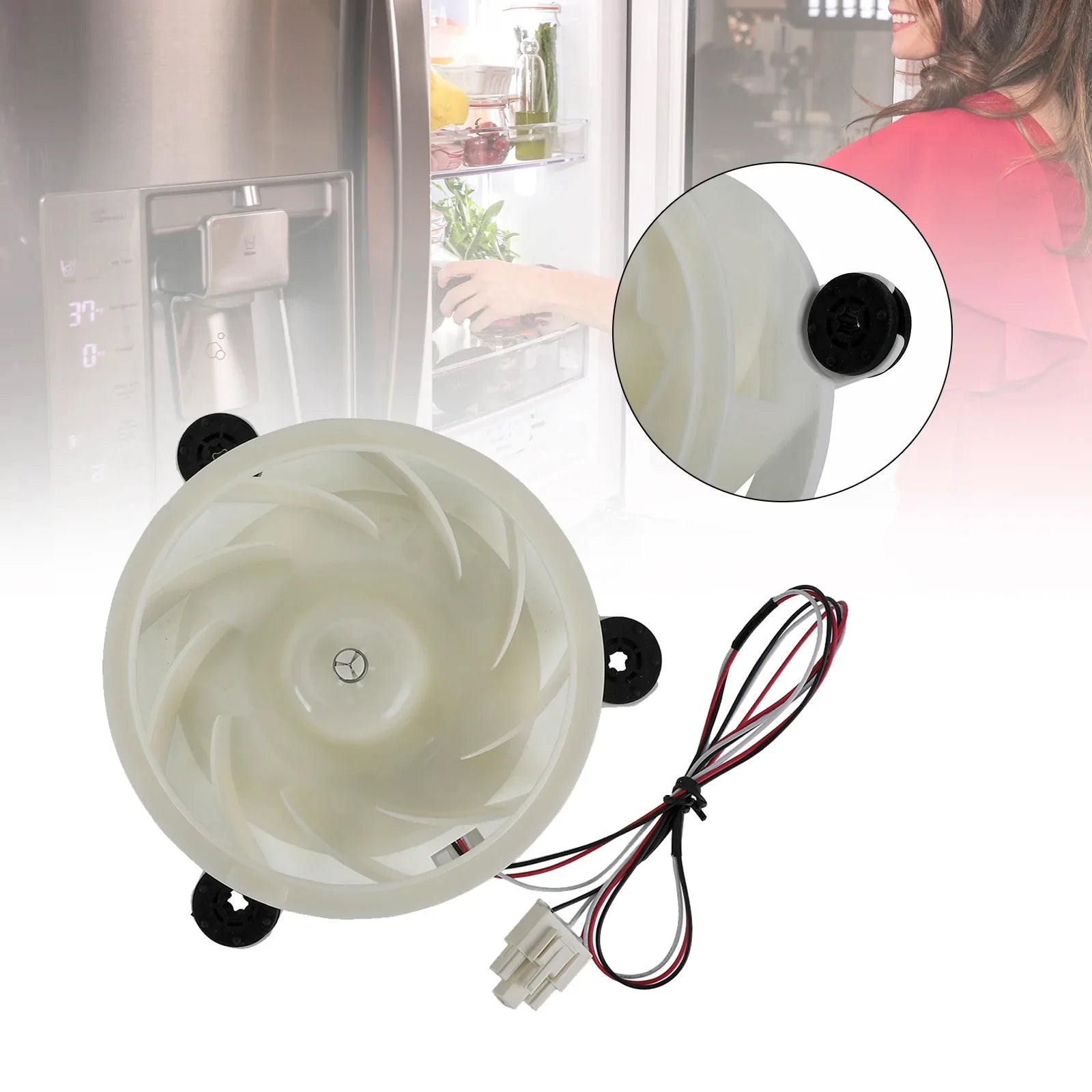 Pogosto ventilatorji hladilne tekočine za Samsung ZWF-32-140 B17123.4-5 (A1)