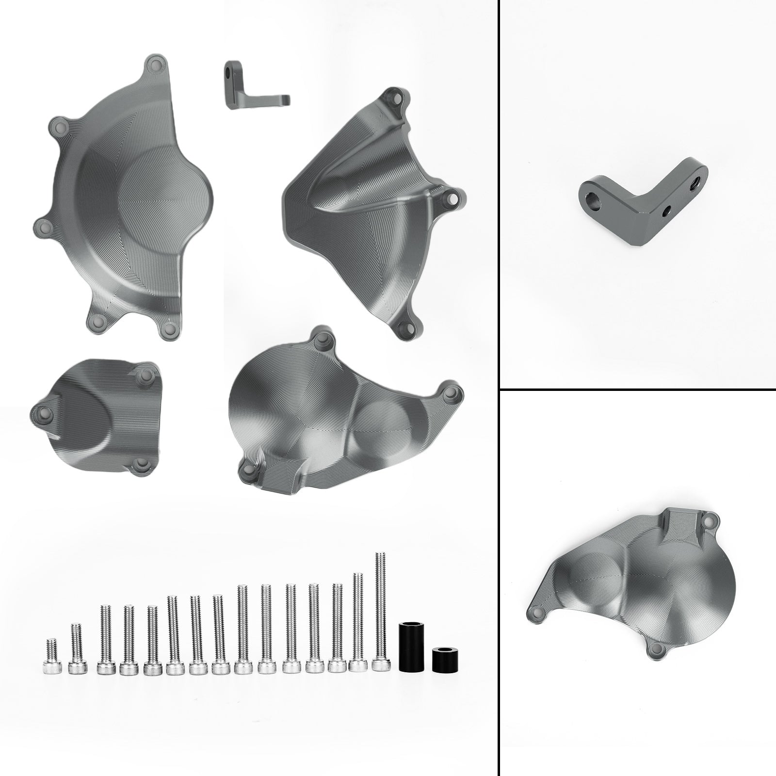 Aluminiowy silnik kapturowy dla BMW S1000RR 19+ S1000XR 20+ Tytan Generic