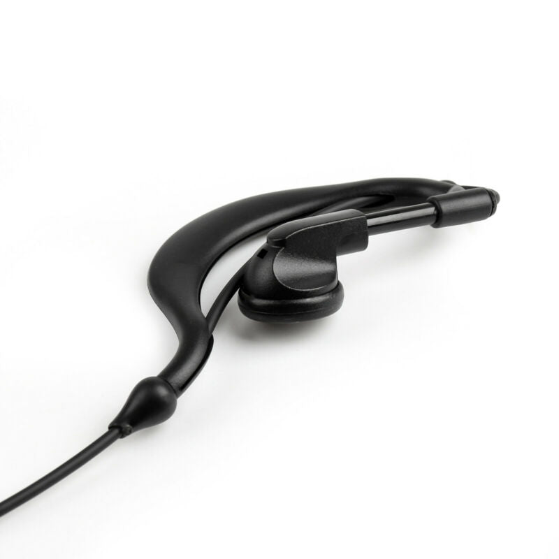 Luister naar de 3,5 mm microfoon G -vorm, alleen oortelefoon headset voor Motorola Radio -luidspreker