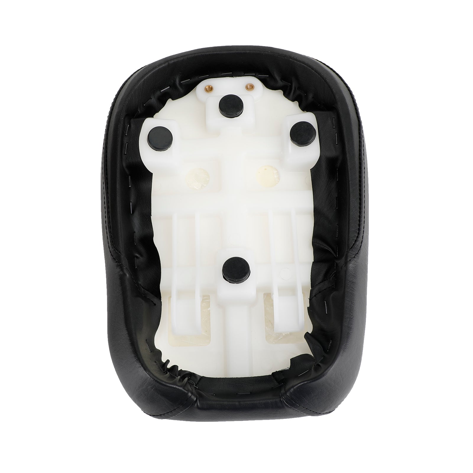 Yamaha V-Star Xvs650 1998-2010 Cojín del asiento del pasajero trasero Pu Beanbag plano