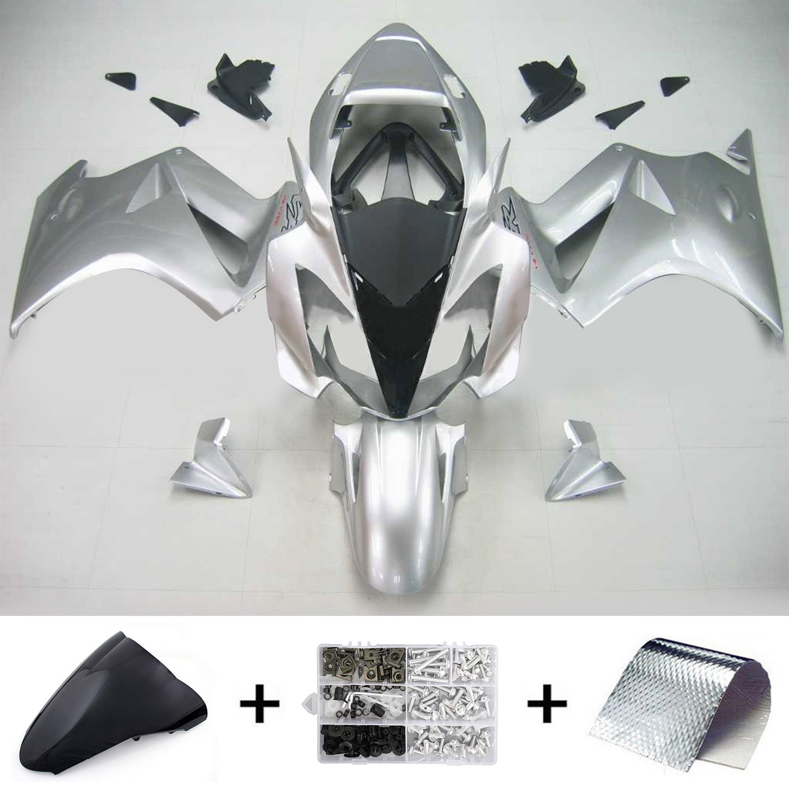 Amotopartin suojaus Honda VFR800 2002-2012 Ruiskutus ABS Muovikori 011# Generic