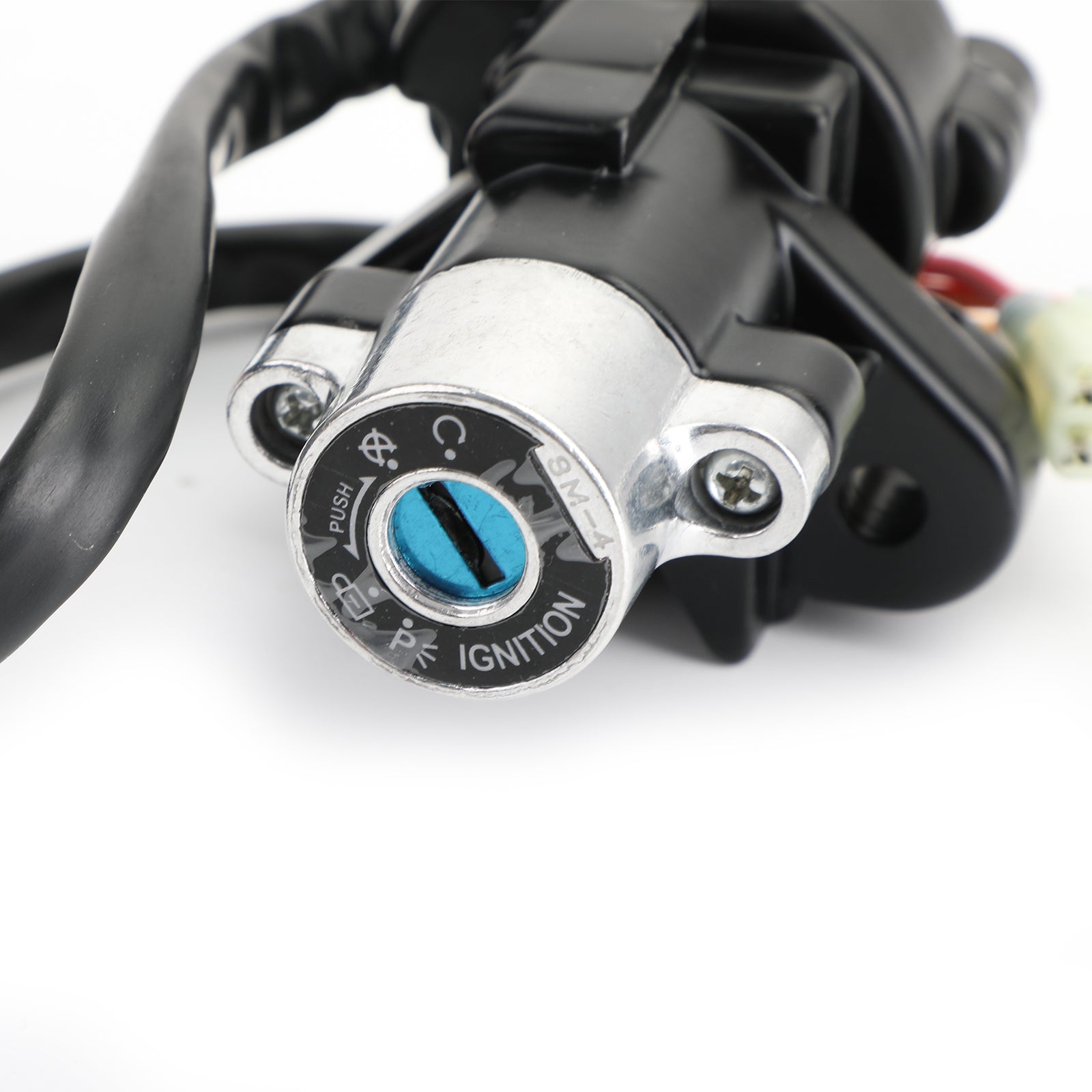 Kit de cerradura y llave de interruptor de encendido para Suzuki SV650S/F SFV650/A GSXR1000/R SV1000/S Genérico