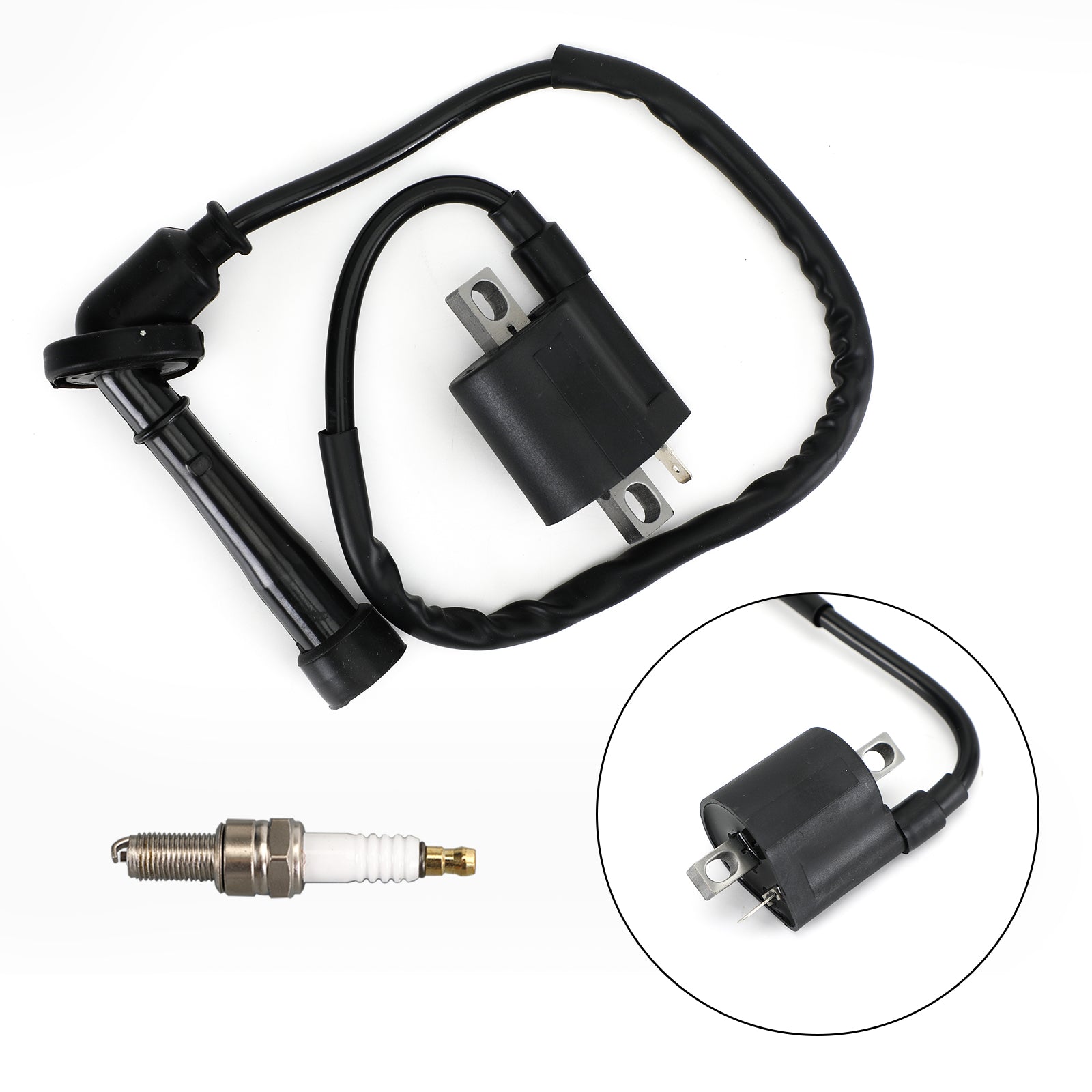 Bujía de bobina de encendido para Suzuki LTZ400 LT-Z 400 Quadsport 33410-09F00 genérico