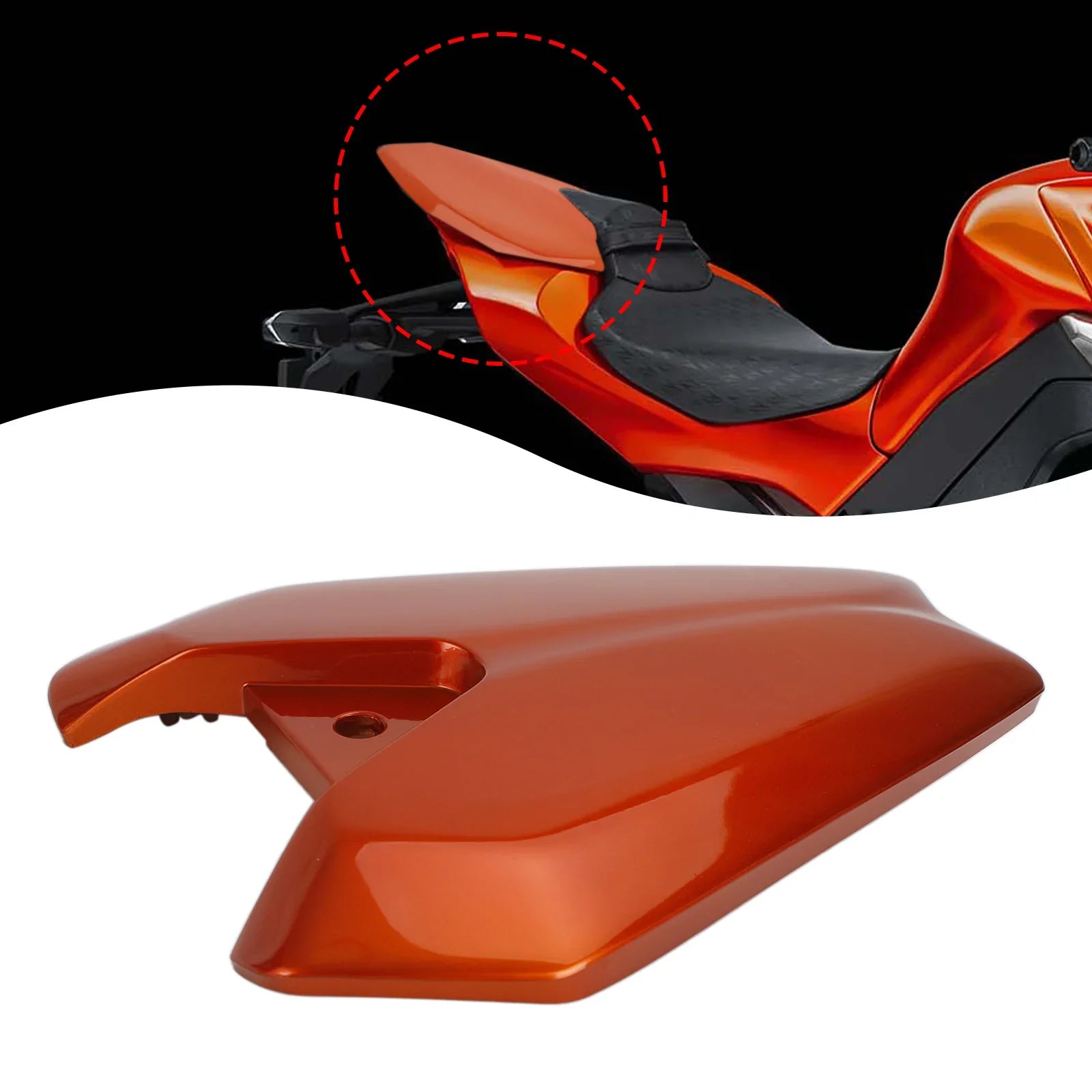 Tylne tylne siedzenie motocyklowe dla Kawasaki Z1000 2014-2022 Ogólne