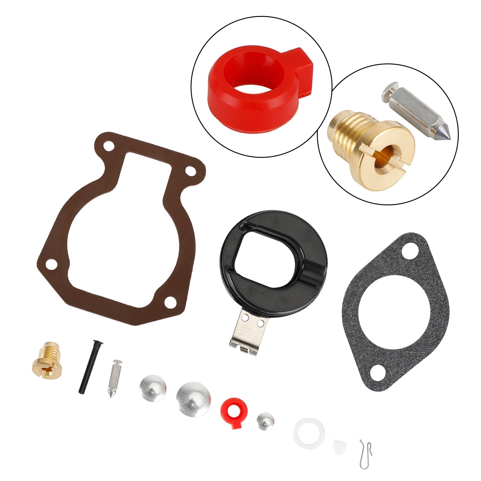 Johnson Evinrude 9.9 HP 15 HP 1974-88 398453 Kit de reconstruction de carburateur Carb