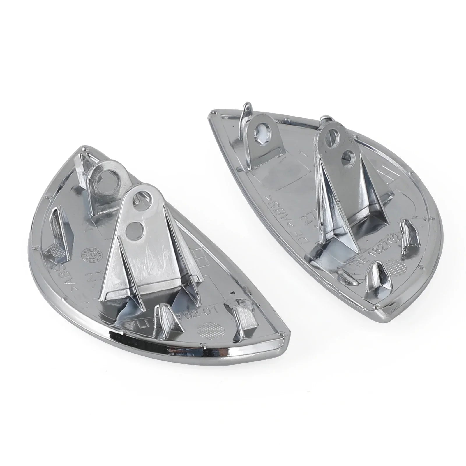 Osłona spryskiwacza reflektorów lewa + prawa chromowana 61672752559/60 dla Mini Cooper 08-2014 Generic