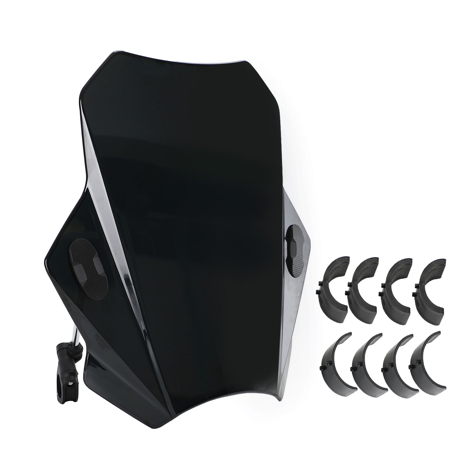 Mumo generico del parabrezza regolabile in moto universale 22 mm 28 mm 28 mm