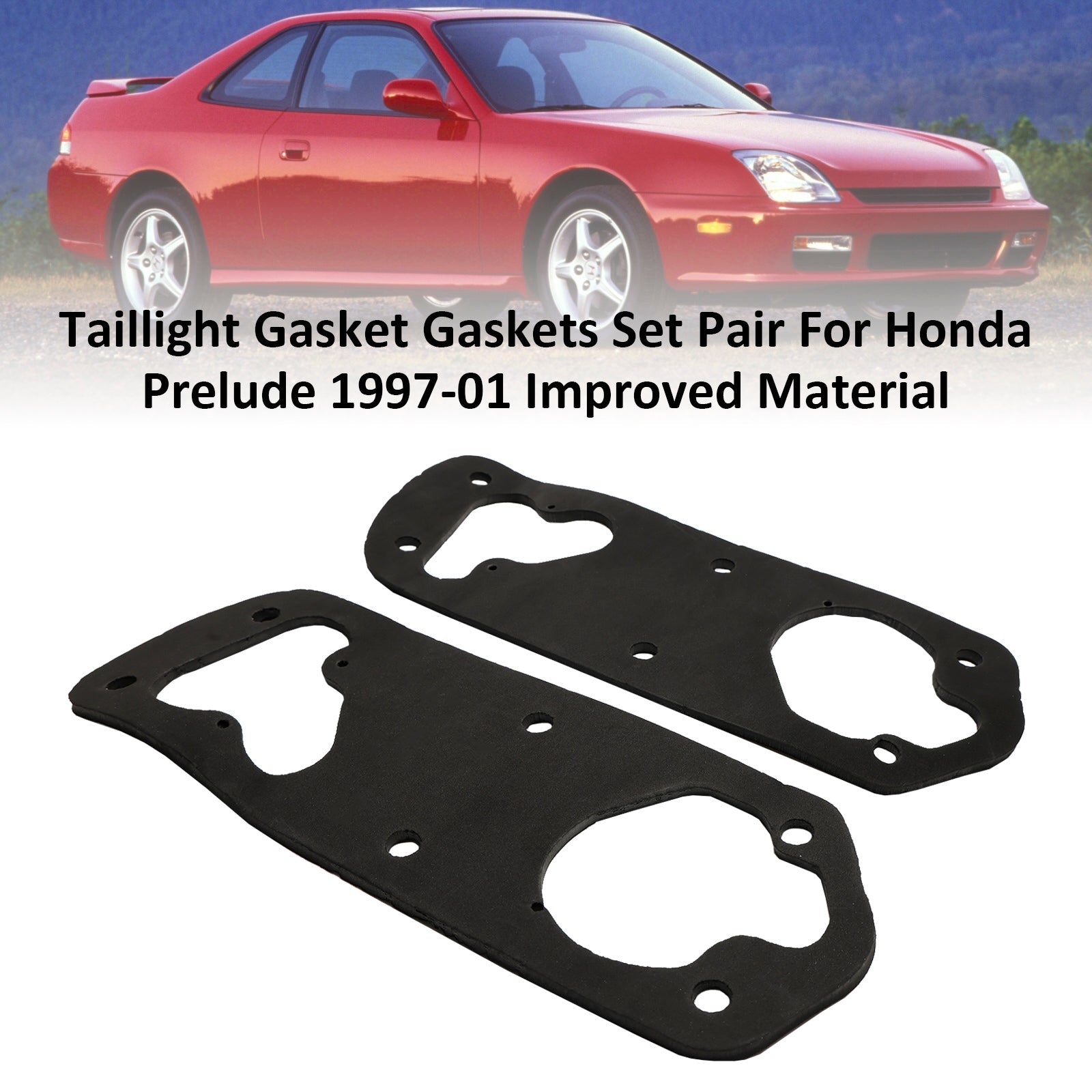 Para uszczelek tylnych świateł do ulepszonego materiału Honda Prelude 1997-01