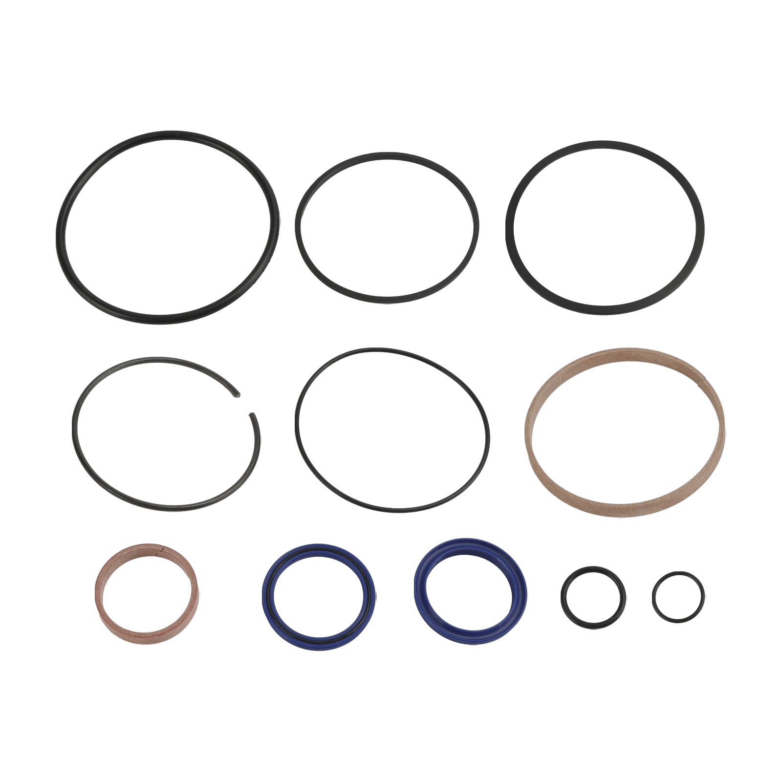 Kit de joint de reconstruction de cylindre de fendeuse de bûches hydraulique de cylindre de tige d'alésage de 4.5 "x 1.75"